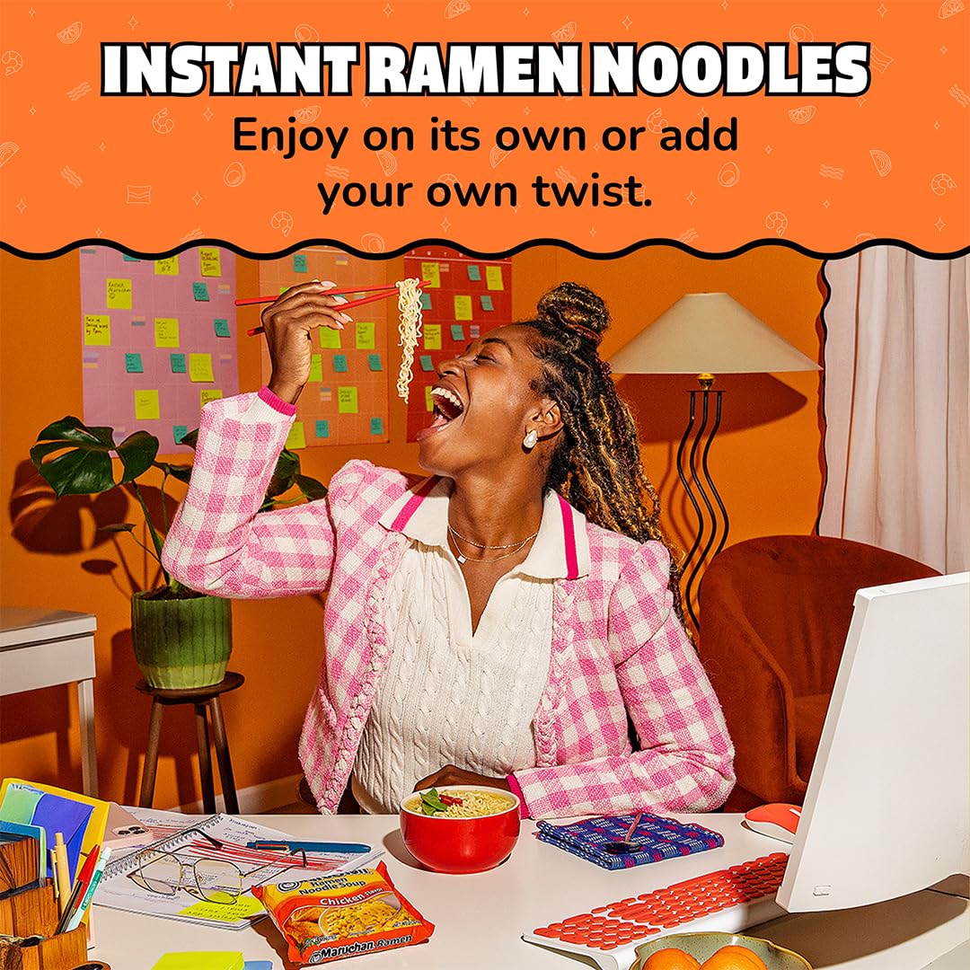 Maruchan Ramen Noodle Soup, Pork Flavor – Japanese-Style Instant Noodles, Quick & Easy Meal for Kids, Students & Busy Families – 3 Oz. (24 Pack)