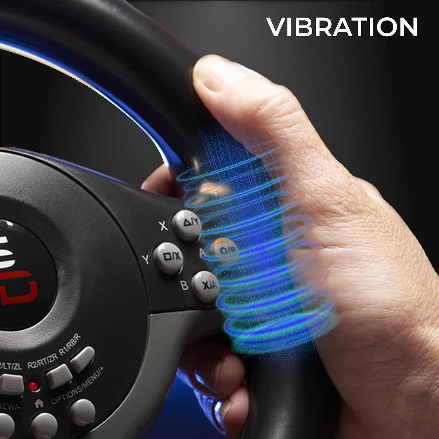 SUBSONIC Racing SV250 Gaming Steering Wheel Switch 2, PS4, Xbox & PC – 180°