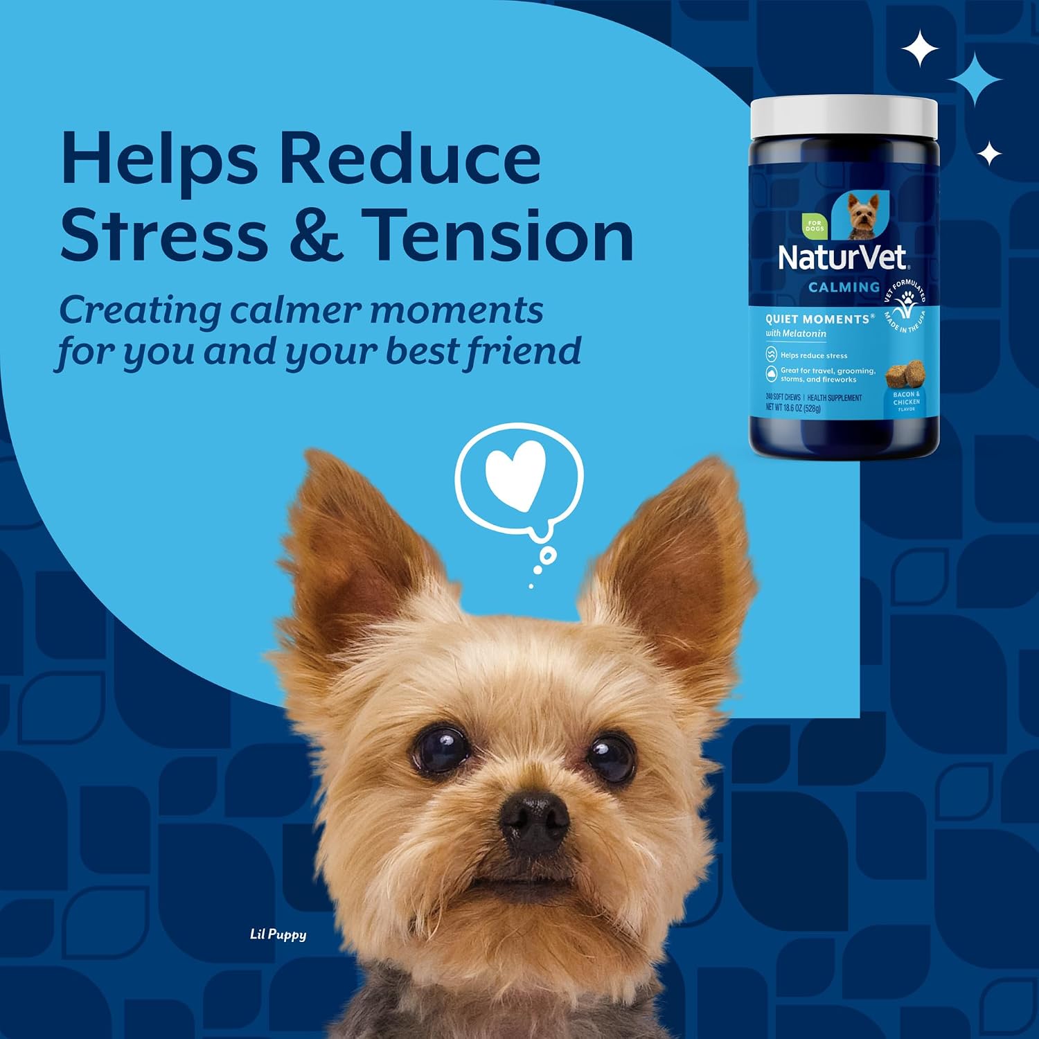 NaturVet Quiet Moments Calming Drops for Cats & Dogs - 2 Oz