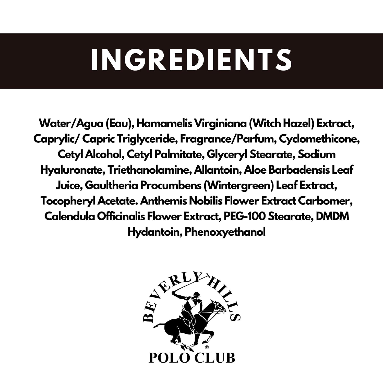 BHPC Blaze After Shave Balm for Men | Beverly Hills Polo Club Luxury Grooming | Spicy Woody Fresh Scent | Soothes