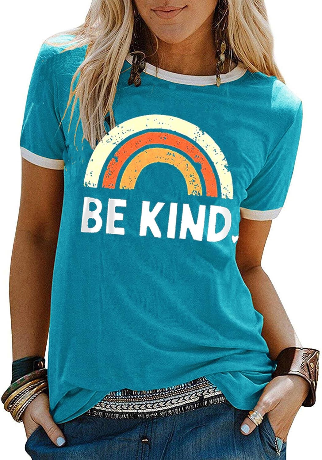 YEXIPO Graphic Tees for Women Short Sleeve Summer Tops Casual Cute T Shirts