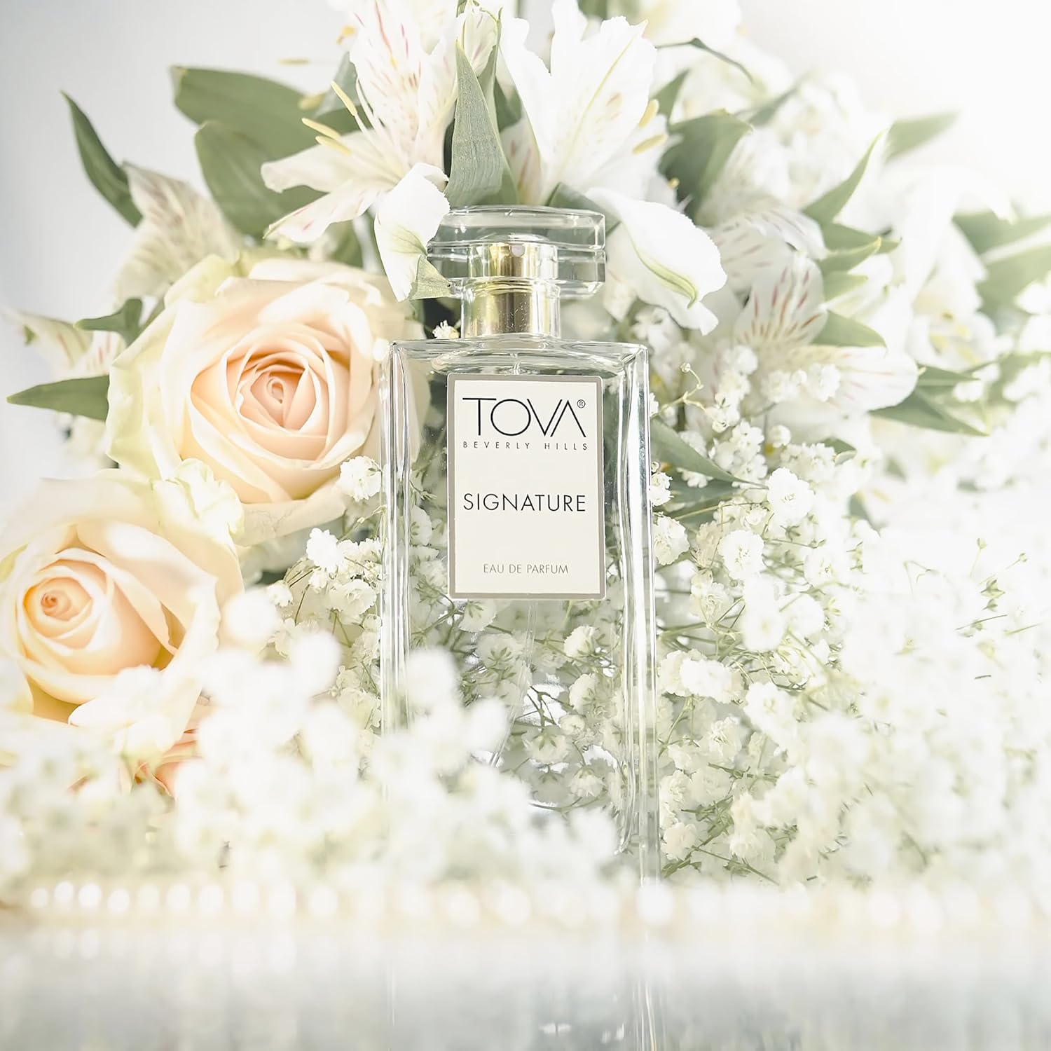Tova Signature Eau de Parfum – Classic Bergamot Jasmine Lavender Perfume for Women – Timeless Scent – USA-Made & Cruelty-Free – 3.4 fl oz