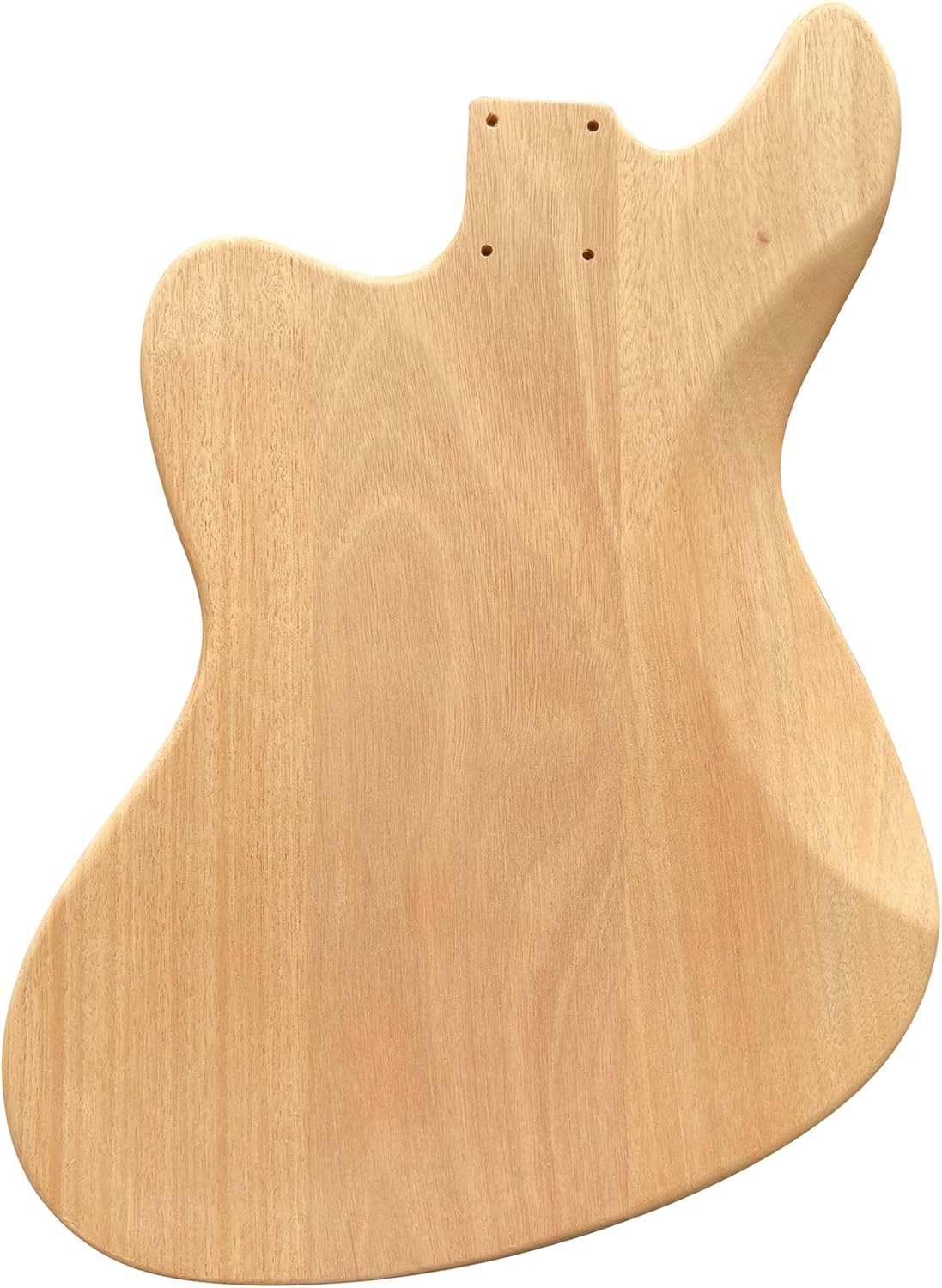 DIY Electric Guitar Kit Beginner Kit Right Handed Jazzmaster Style | 6 String, Mahogany Body, Mahogany Neck, Rosewood Fretboard, Chrome Hardware