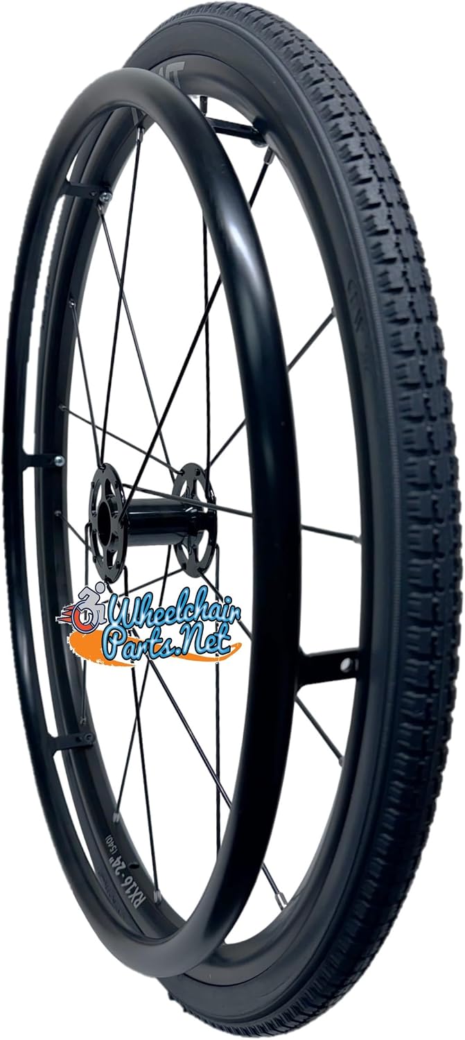 24 X 1 3/8" (37-540m) Pneumatic TIRE, Black Non-Marking. Price is for a Set of 2 Tires