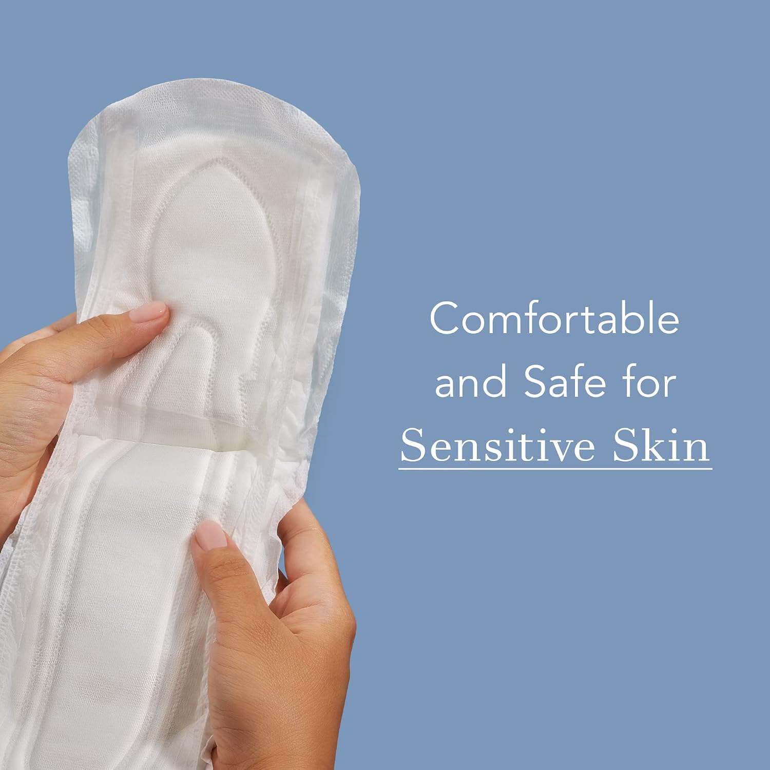 Rael Incontinence Pads for Women, Organic Cotton Cover (Moderate, 60 Ct)