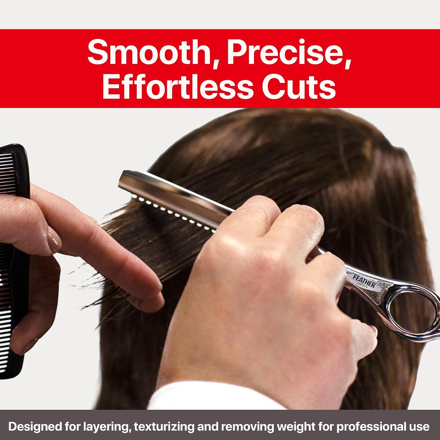 Feather Bonus Value Pack, Styling Razor Standard Blades - Professional Hair Cutting Blades for Styling, Shaping