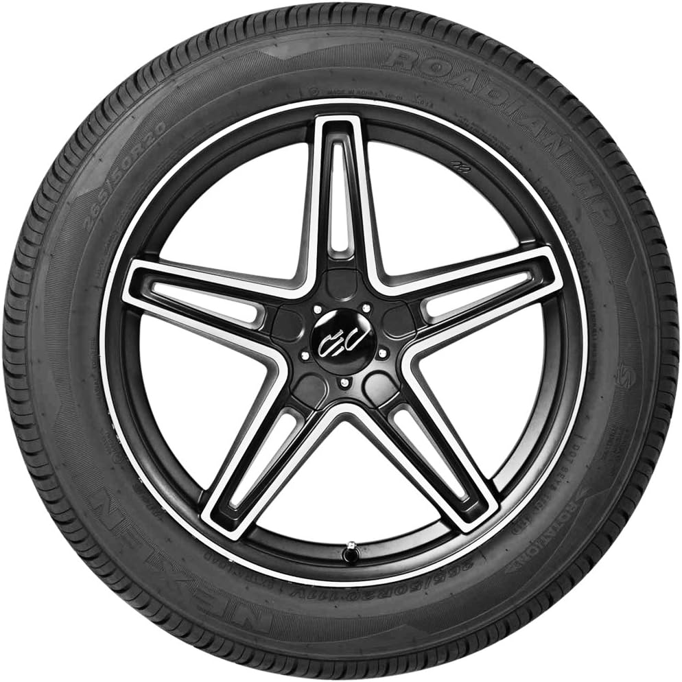 Nexen NPriz AH5 All- Season Radial Tire-225/75R15 102S | Truck/SUV Touring All Season Traction 102S Rated Standard Load Radial Construction White Sidewall Tire