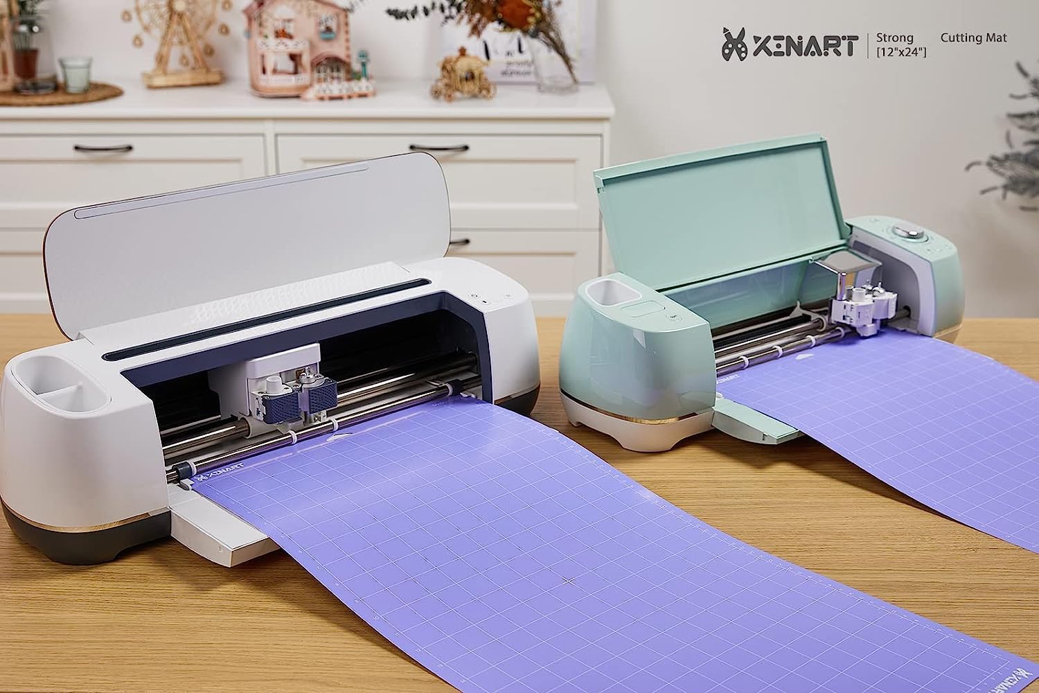 Xinart Cutting Mats for Cricut Maker 3,Maker,Explore 3,Air 2,12x24 inch Variety Replacement Cut Mat Compitable with Cricut Machines 3 Mats