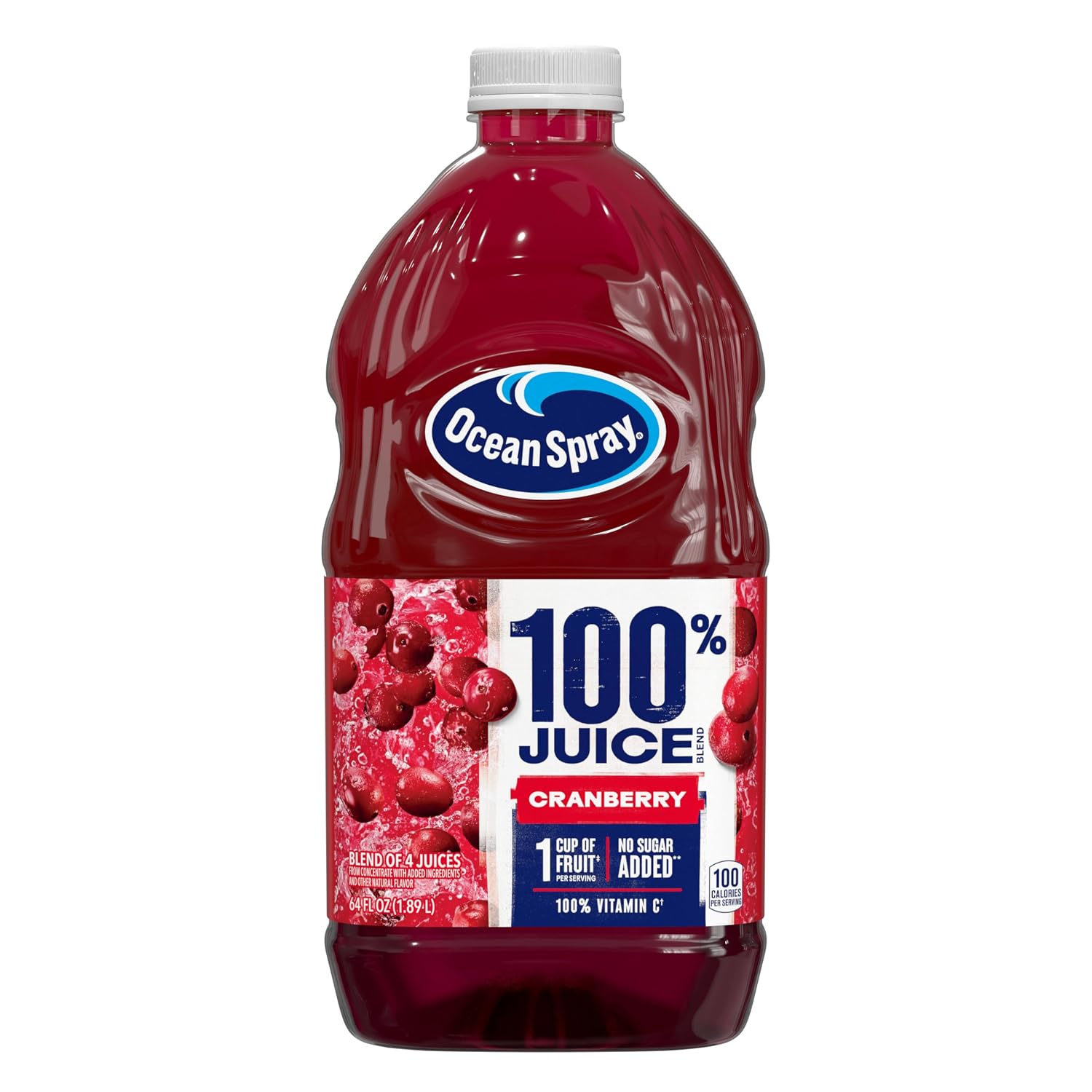 Ocean Spray® Cran-Raspberry® Cranberry Raspberry Juice Drink, 101.4 Fl Oz Bottle