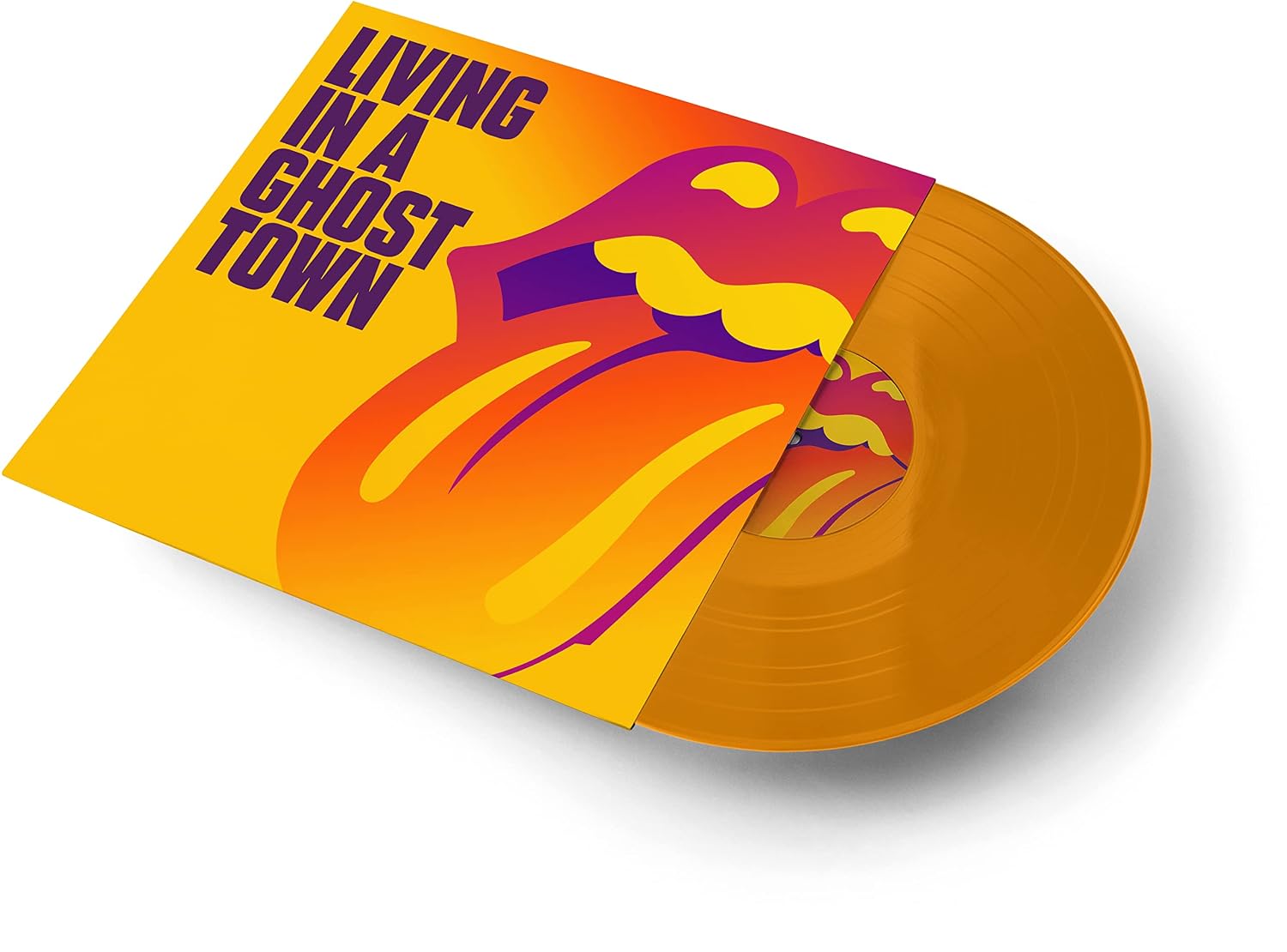 Living In A Ghost Town Orange Single