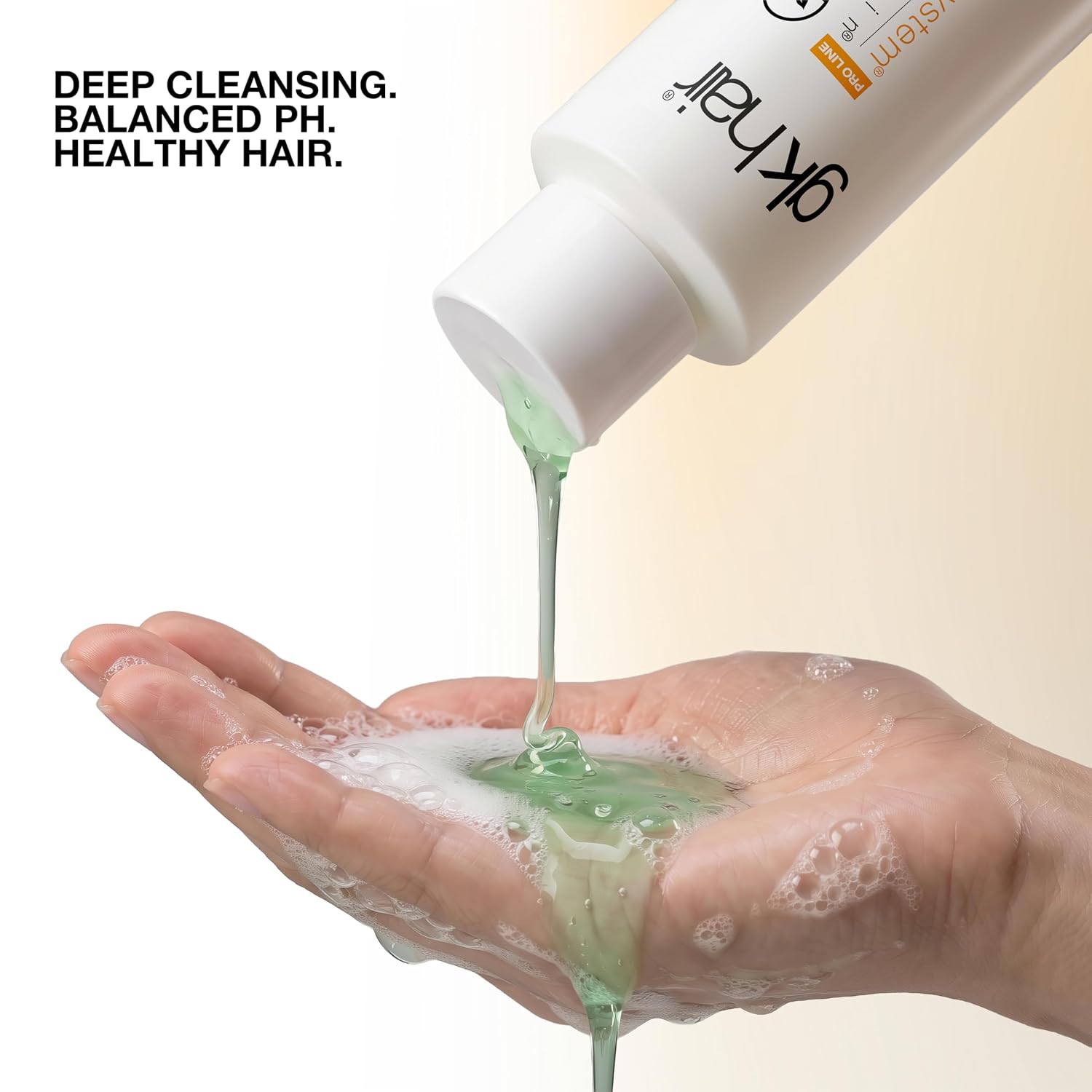 GK HAIR Anti-Dandruff Shampoo Leaving Your Scalp Refreshed and Hair Soft, Smooth – Sulfate-Free Shampoo for Dry Damaged Hair for Men and Women 8.5 Fl Oz