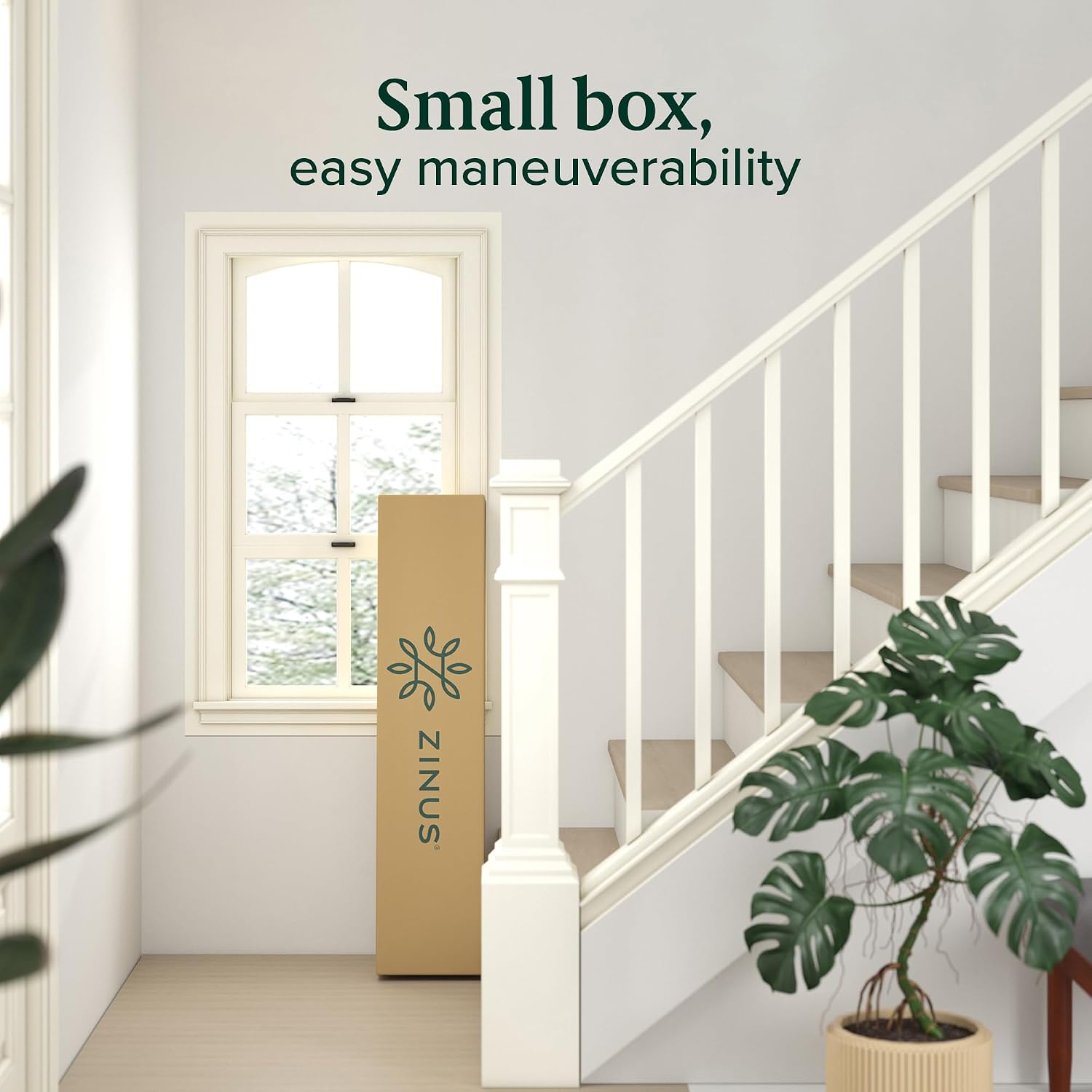 Zinus SmartBase Tool-Free Assembly Mattress Foundation, 14 Inch Metal Platform Bed Frame, No Box Spring Needed, Sturdy Steel Frame, Underbed Storage, Black, Queen