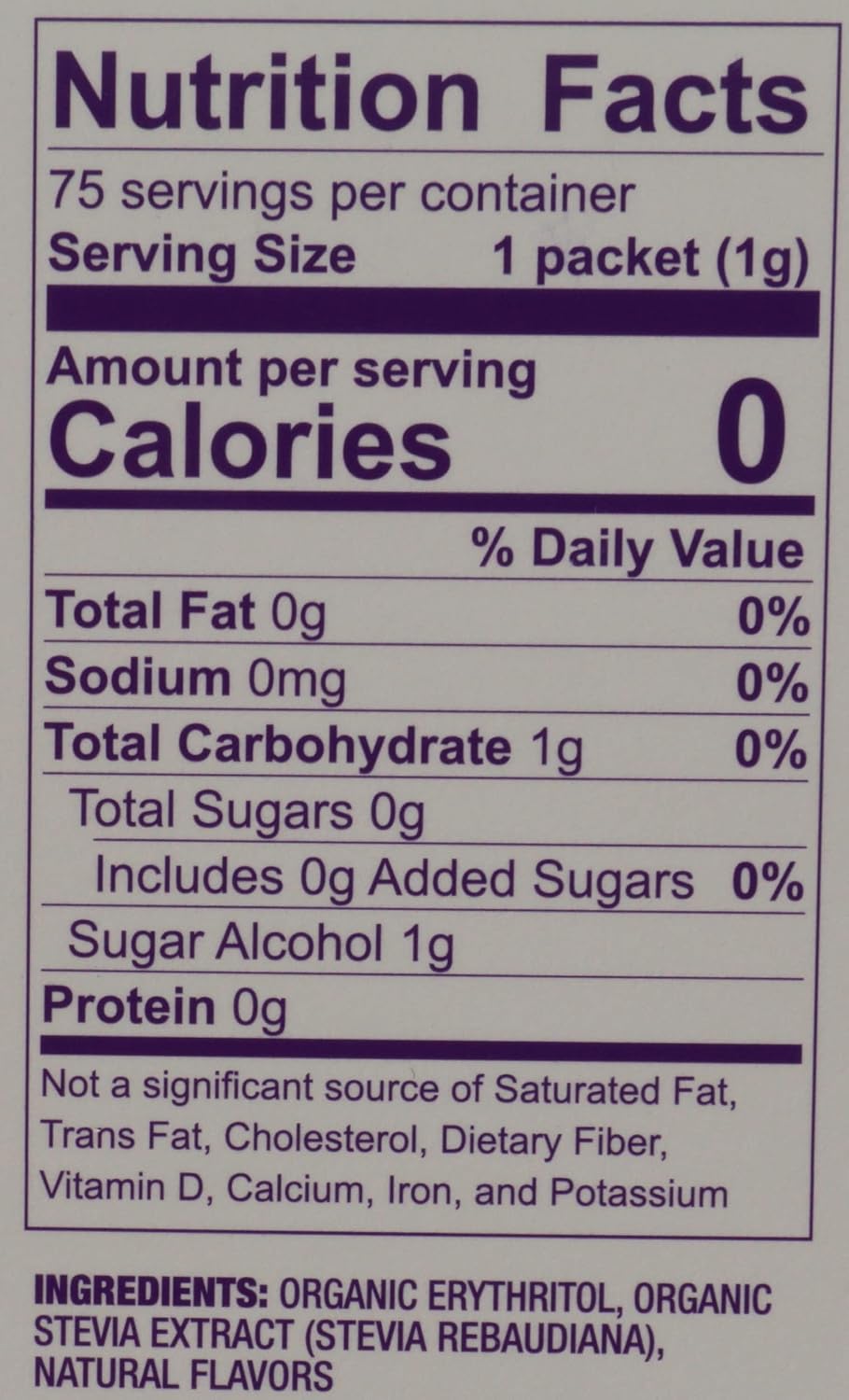 Wholesome Sweeteners Organic Stevia, 1000 Count Packets, Zero Calorie Sweetener Blend, Keto Friendly, Non GMO, Gluten Free & Vegan