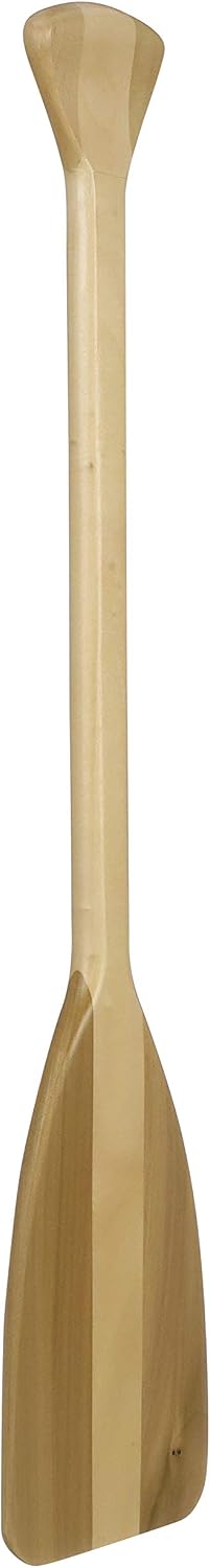 Attwood Wooden Canoe Paddle, Ergonomic Grip, Premium Wood Construction, Protective Finish