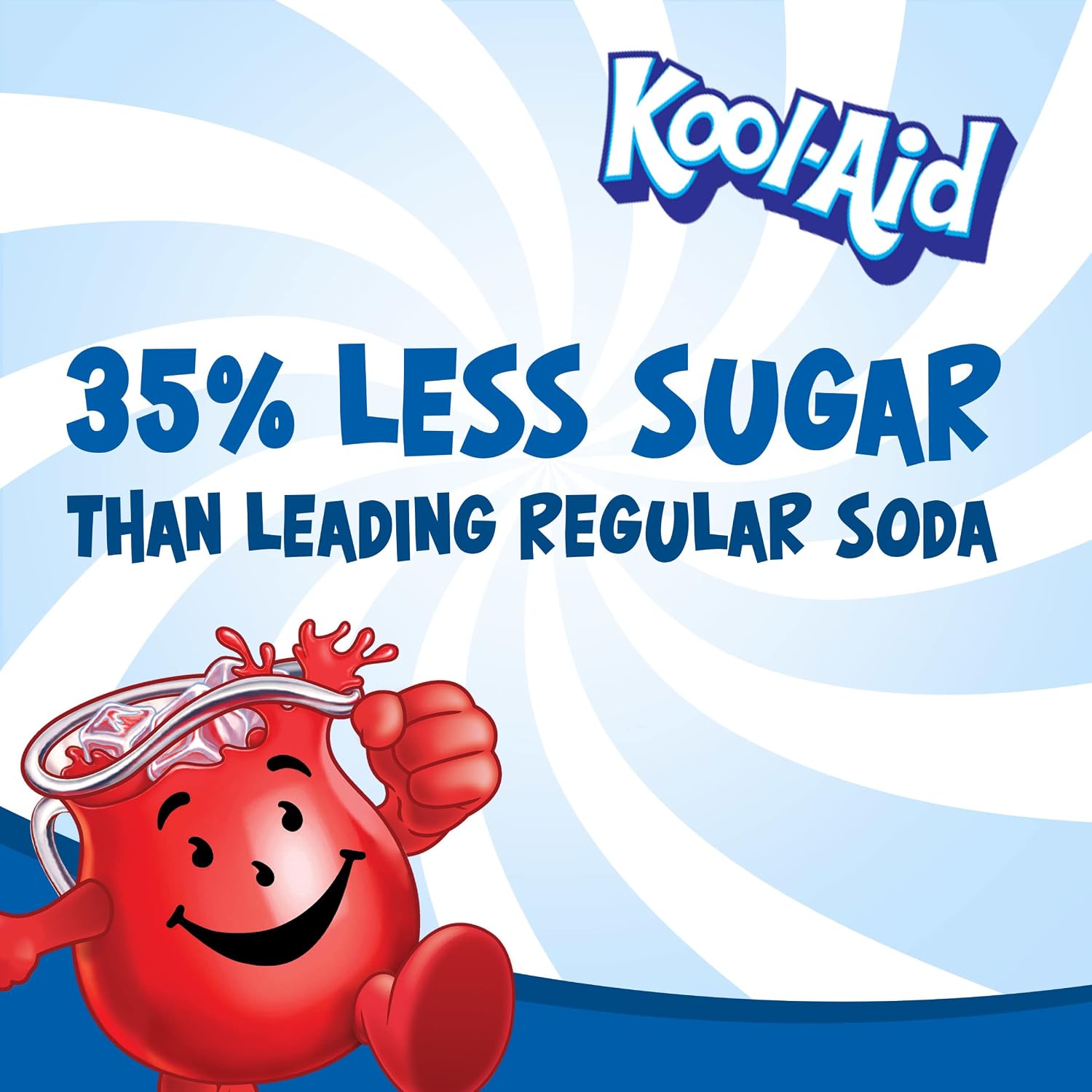 Kool-Aid Drink Mix, Tropical Punch, 19 oz | for Flavorful Hydration and Shareable Refreshment Good Source of Vitamin C, Caffeine Free Gluten Free