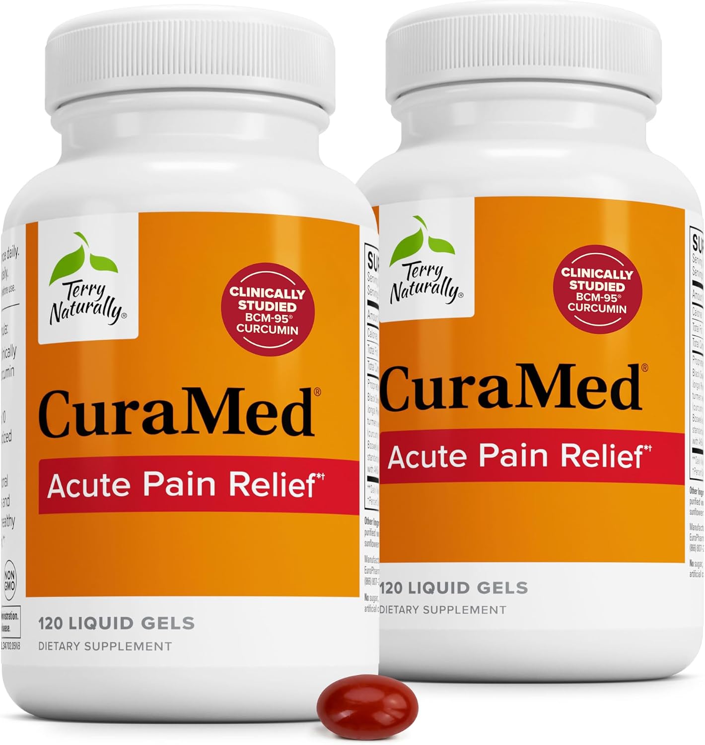 Terry Naturally CuraMed Acute - Muscle Soreness & Pain Relief - 60 Count