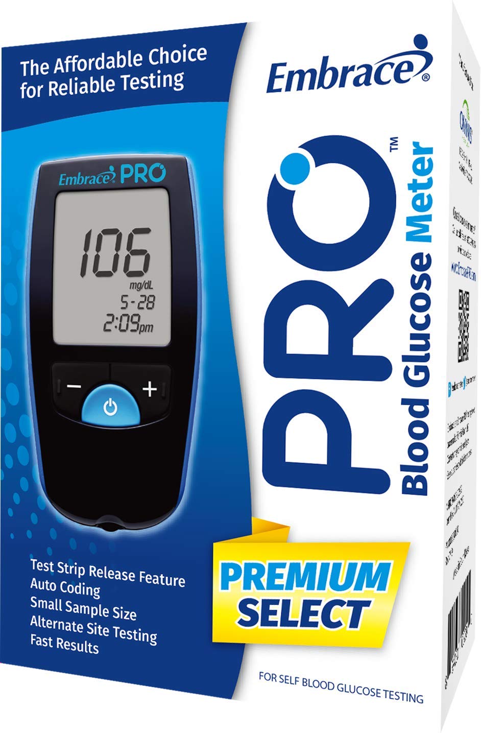 Embrace Pro Blood Glucose Meter by Omnis Health