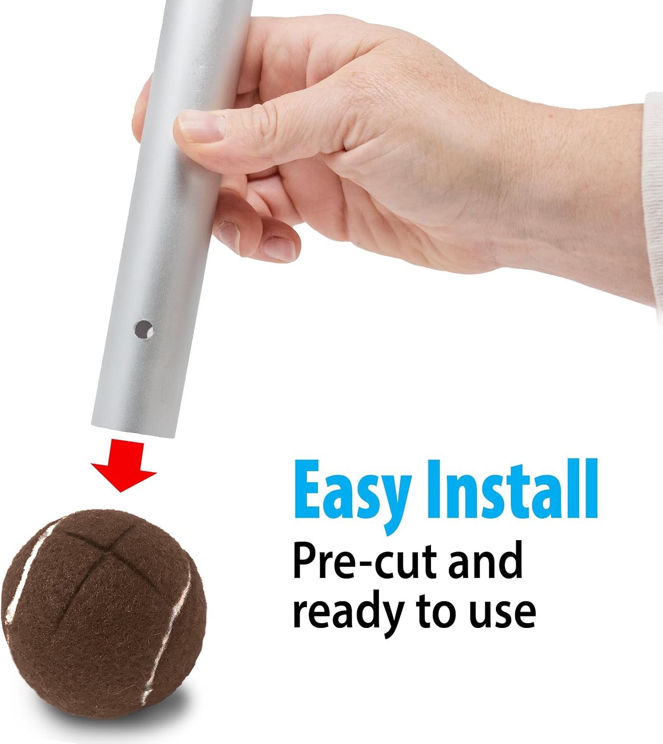 Top Glides Precut Walker Tennis Ball Glides