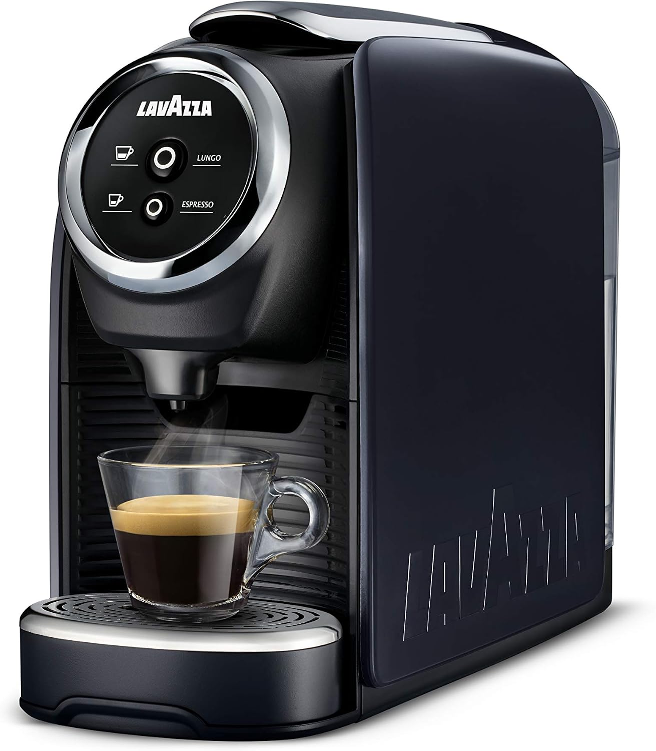 Lavazza BLUE Classy Mini Single Serve Espresso Coffee Machine LB 300, 5.3" x 13" x 10.2" 2 Coffee selections: simple touch controls