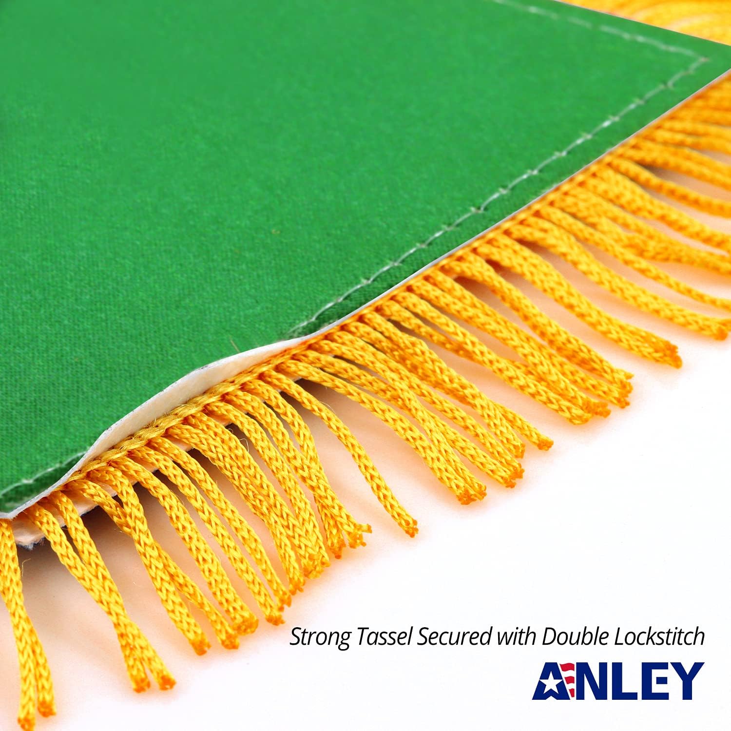 Anley 4 X 6 Inch Nicaragua Fringy Window Hanging Flag - Mini Banner & Car Rearview Mirror Décor - Fringed Nicaraguan Hanging Flag with Suction Cup