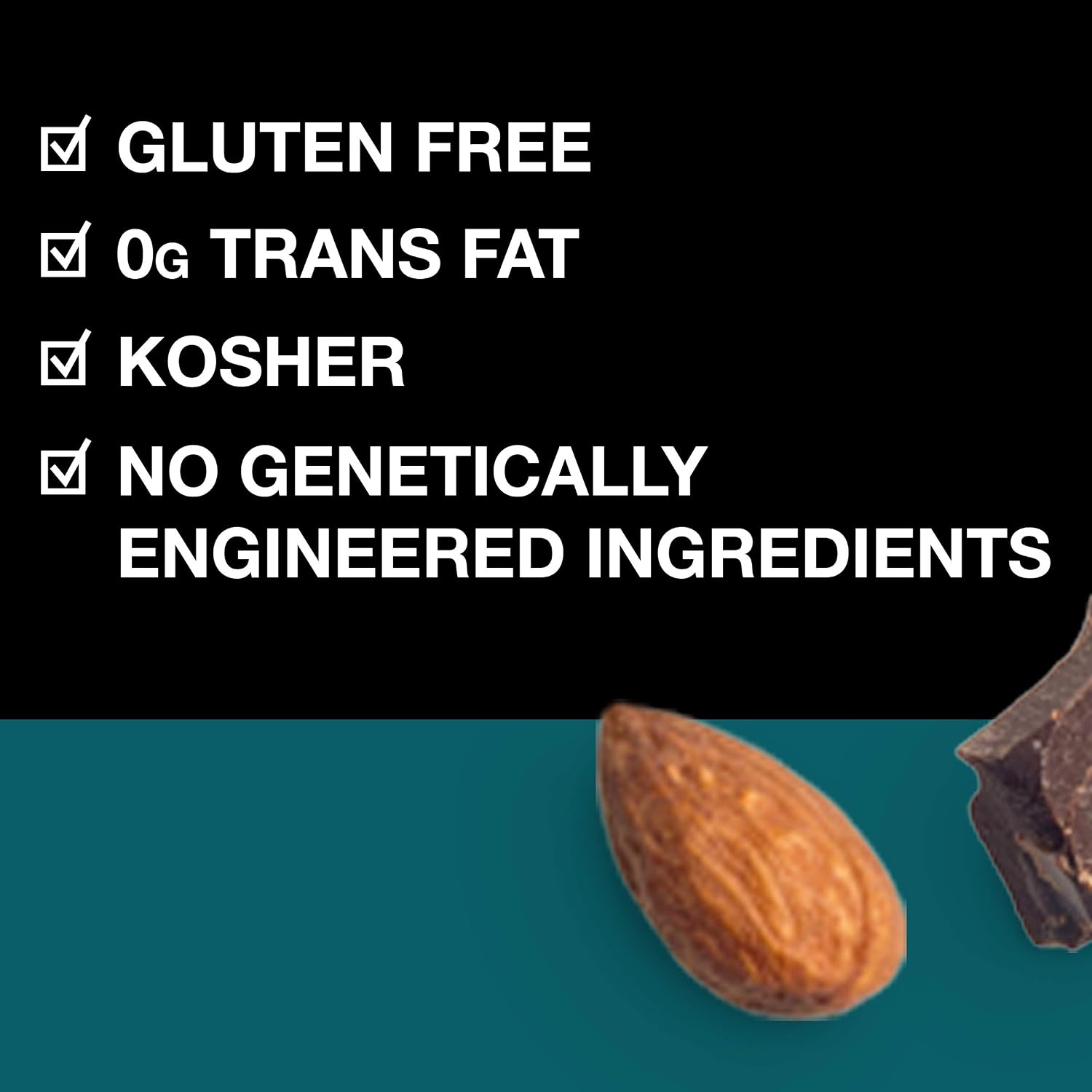 KIND Healthy Snacks Bars, Dark Chocolate Nuts & Sea Salt, Gluten Free, Low Sugar, High Fiber Snacks, 6g Protein, 12 Count