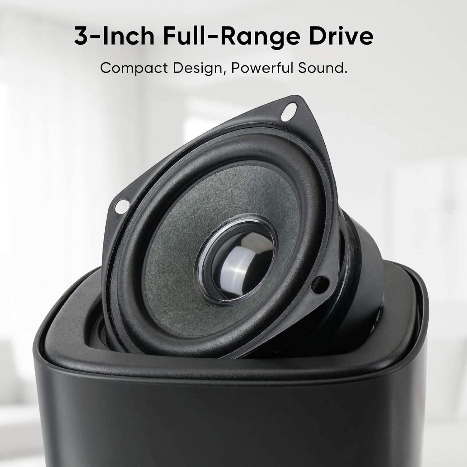 Saiyin Passive Bookshelf Speakers, Needs Amplifier or Receiver to Operate | for Home Theater Surround Sound System
