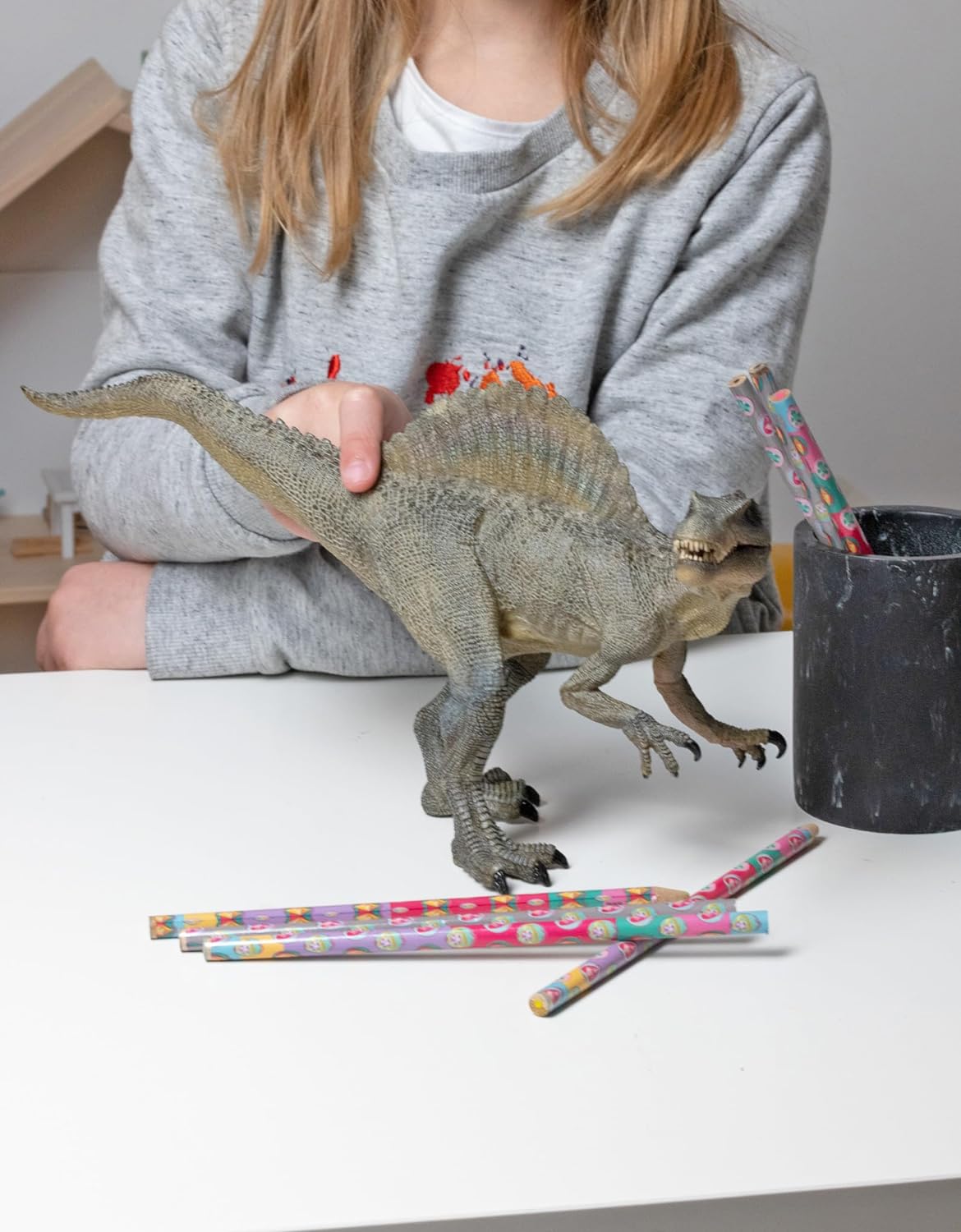 Papo Spinosaurus Dinosaur Figurine, Cretaceous Collection