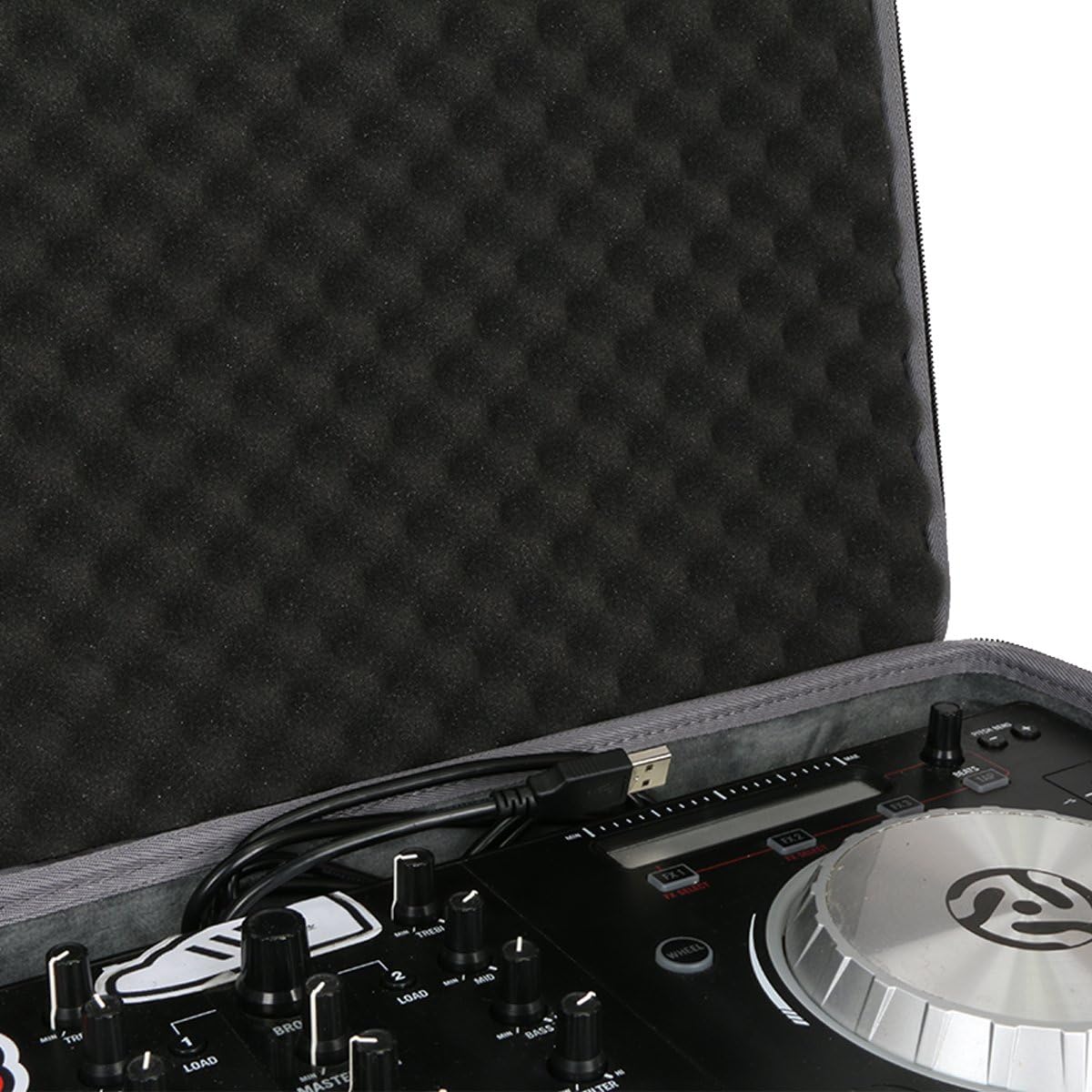 co2CREA Hard Case for Numark Mixtrack Pro 3 / Platinum FX DJ Controller | Travel Protective Bag with Handle, Shockproof EVA Carrying Box, Dustproof