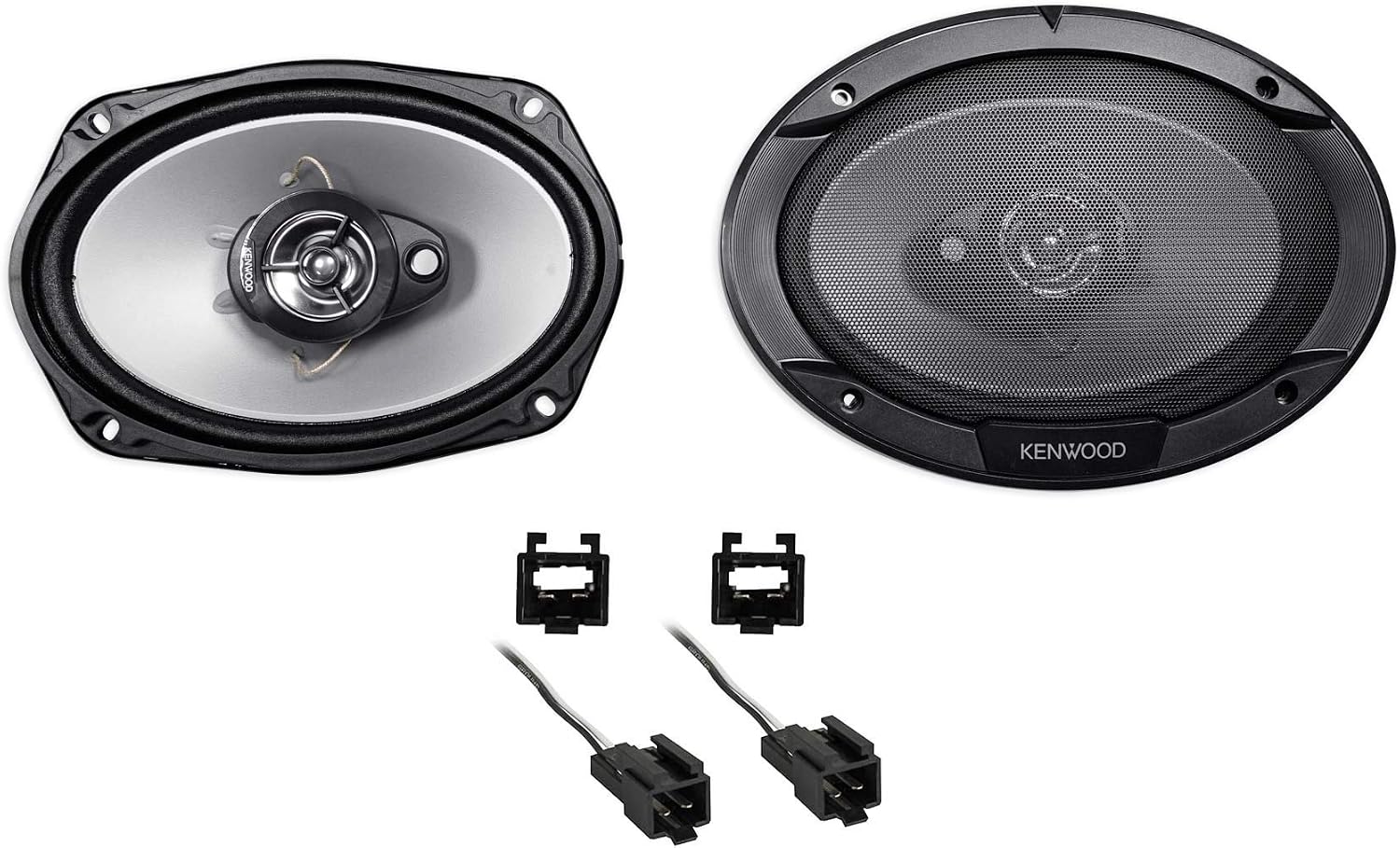 Kenwood 6x9" Rear Factory Speaker Replacement Kit For 1995-2000 Dodge Avenger