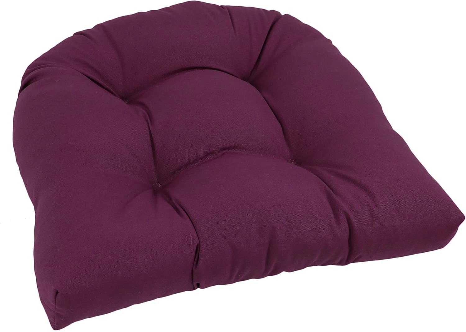 Blazing Needles Twill Rounded Back Chair Cushion,Sage, 19" x 19" 1 Count