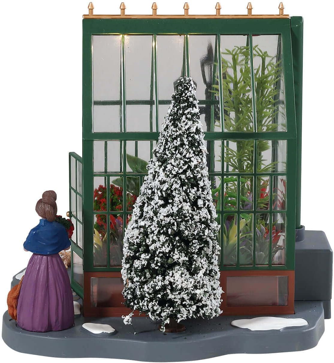 Lemax Christmas Village Victorian Greenhouse Battery Operated (4.5V) - 84347