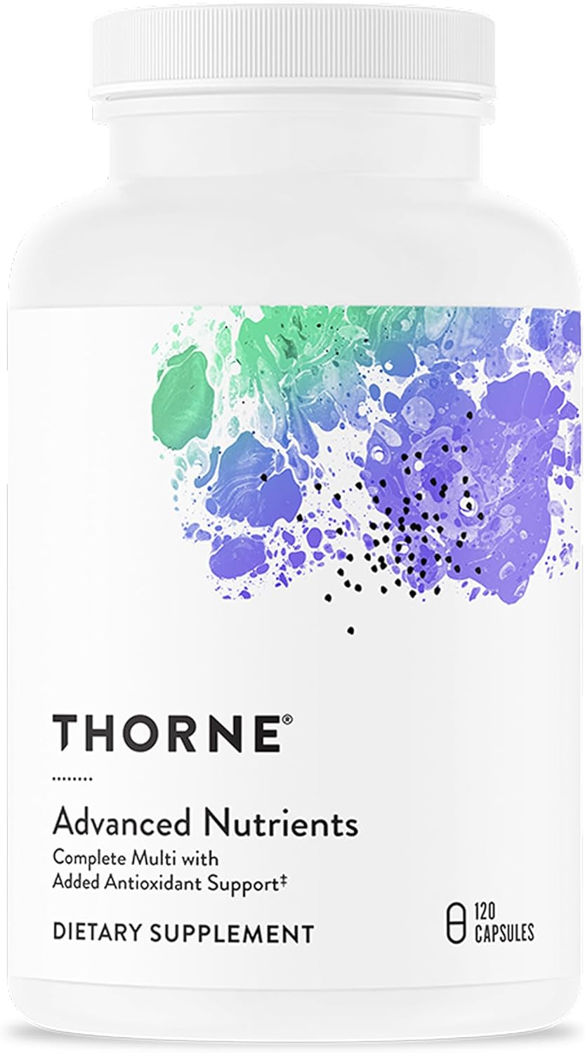 THORNE Advanced Nutrients, Multi-Vitamin with Antioxidants, 120 Capsules | Supports Healthy Aging, Eye Health & Antioxidant Defense*, Resveratrol