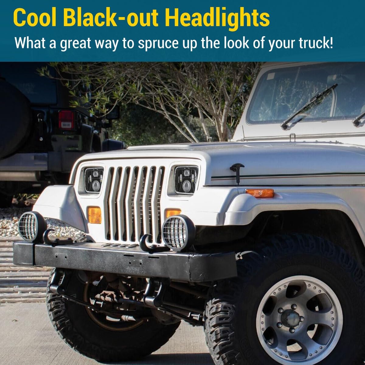 5x7 7x6 inch LED Headlights
