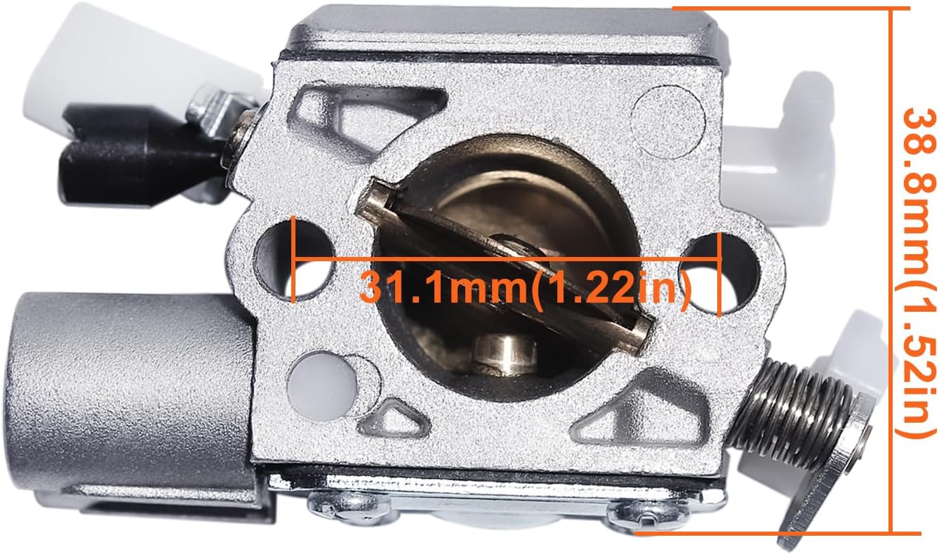 Carburetor Carb Air Filter Maintenance Kit for Stihl MS251 MS251C MS241 MS241C MS231 MS231C Chainsaw Parts 1143 120 0617 Zama C1Q-S233