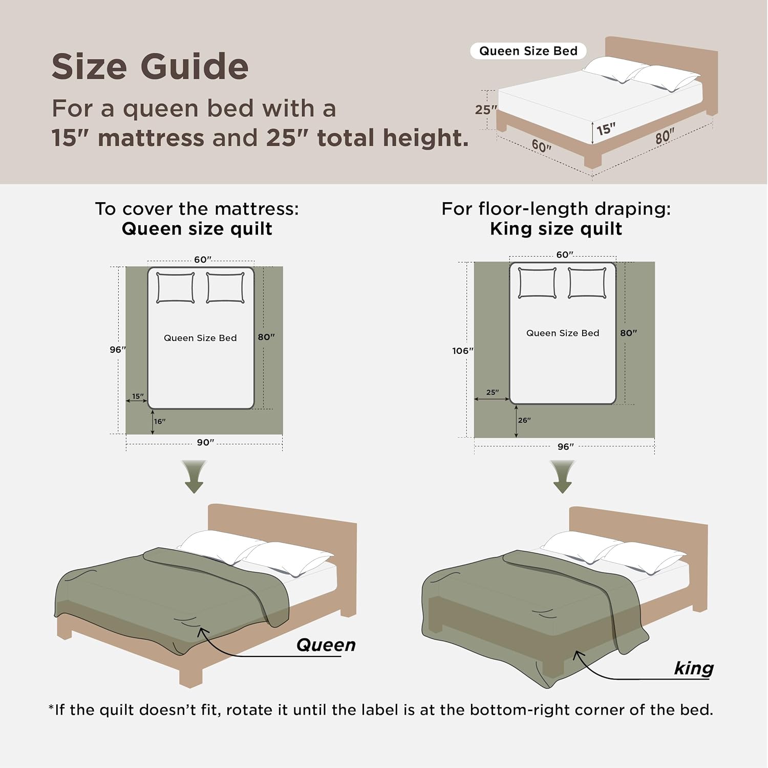 Bedsure Quilts Queen Size - Grey Bedspreads Queen Size with Basket Weave Pattern, Soft Quilt Bedding Set, Lightweight Comforter Set Coverlet for All Seasons with 2 Pillow Shams (90" x 96")