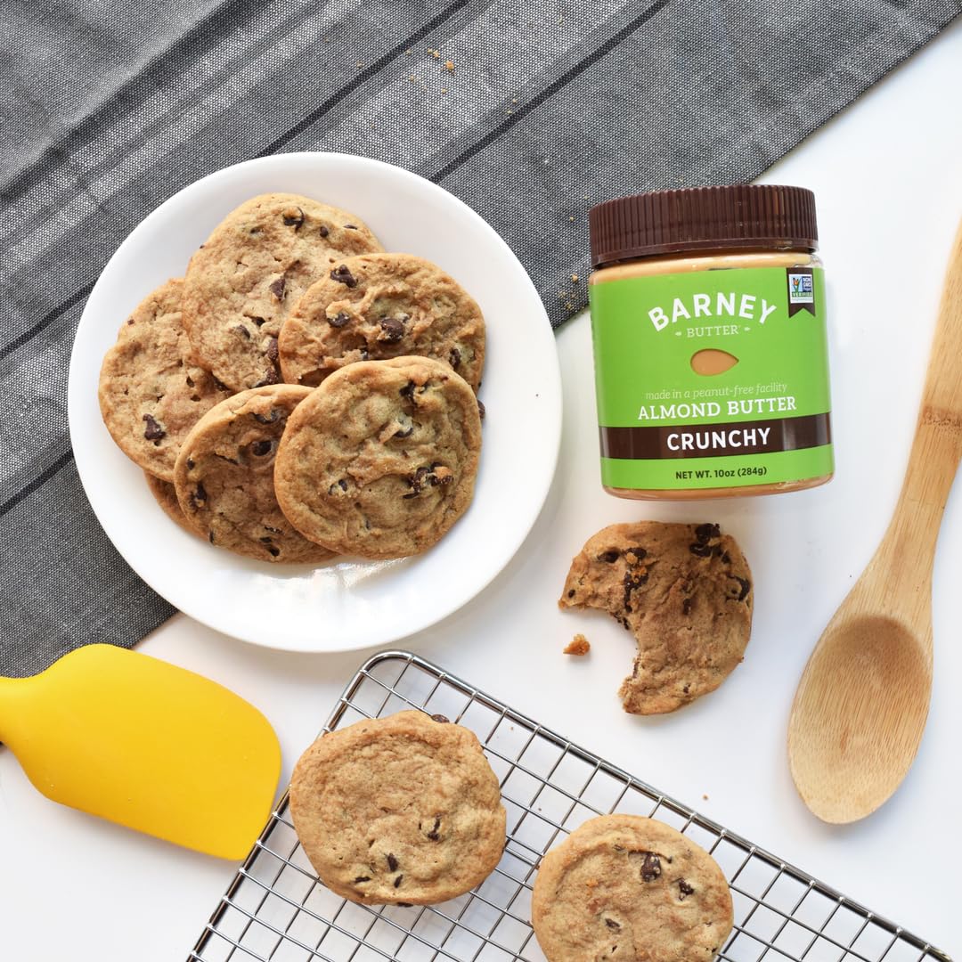 Barney Butter Almond Butter, Smooth, 16 Ounce Jar, Skin-Free Almonds, No Stir, Non-GMO, Gluten Free, Keto, Paleo, Vegan