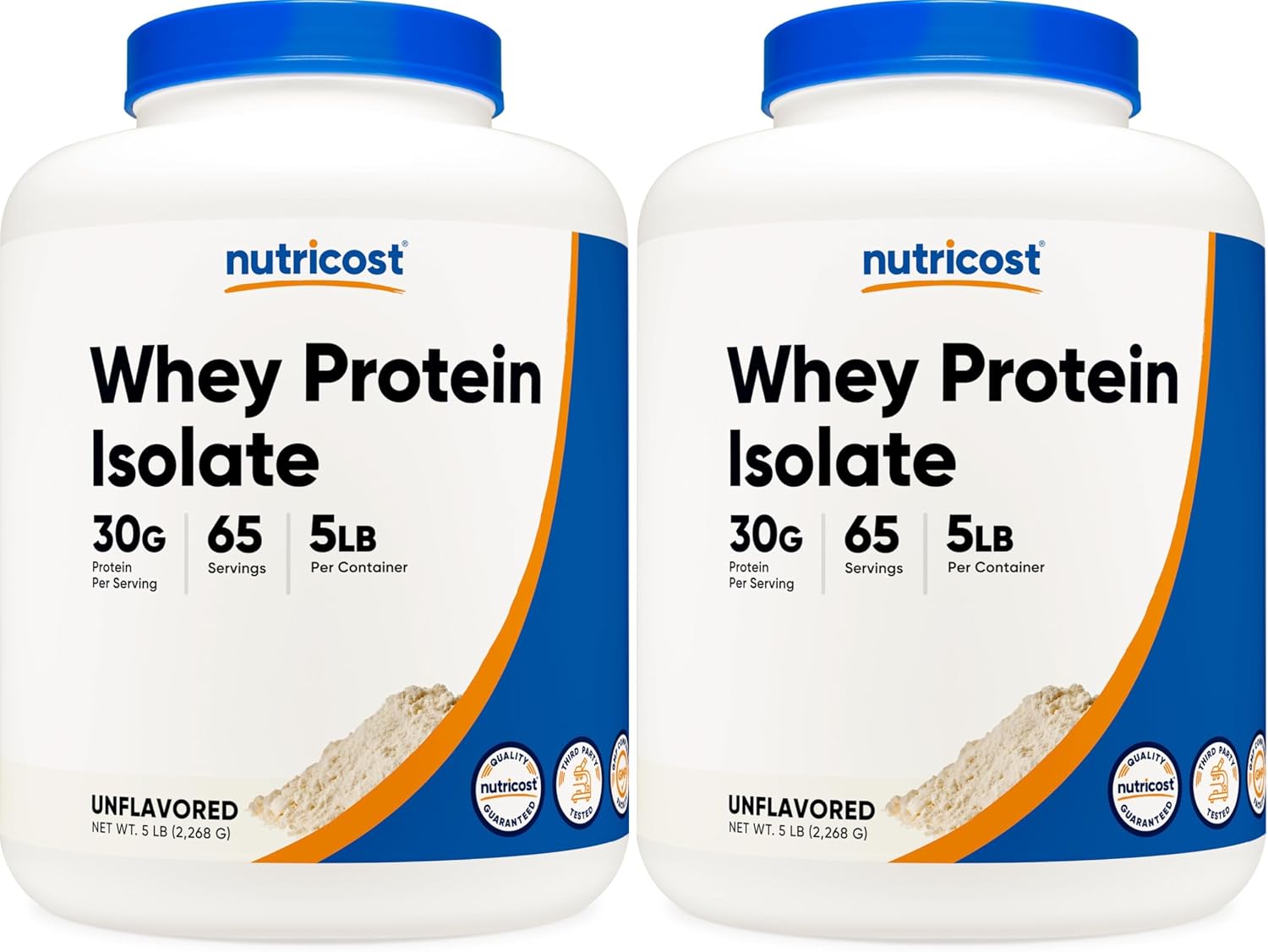 Nutricost Whey Protein Isolate Powder (Vanilla) 2LBS