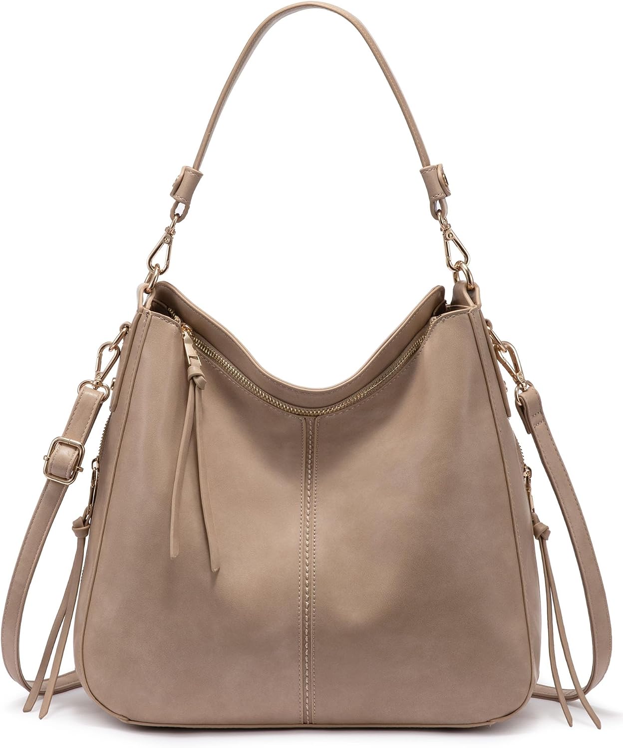 Hobo Crossbody Bag for Women, Designer Shoulder Purse Handbags
