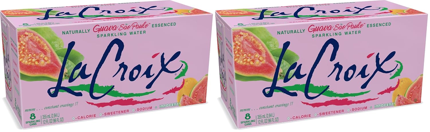 LaCroix Sparkling Water | Pineapple Coconut Flavor | 8-Pack | Naturally Essenced, Zero Calorie, Sodium Free | 12 Fl Oz Cans