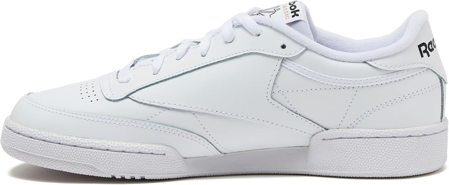 Reebok Club C 85 Mens Tennis Shoes, Casual Fashion White Sneakers for Men