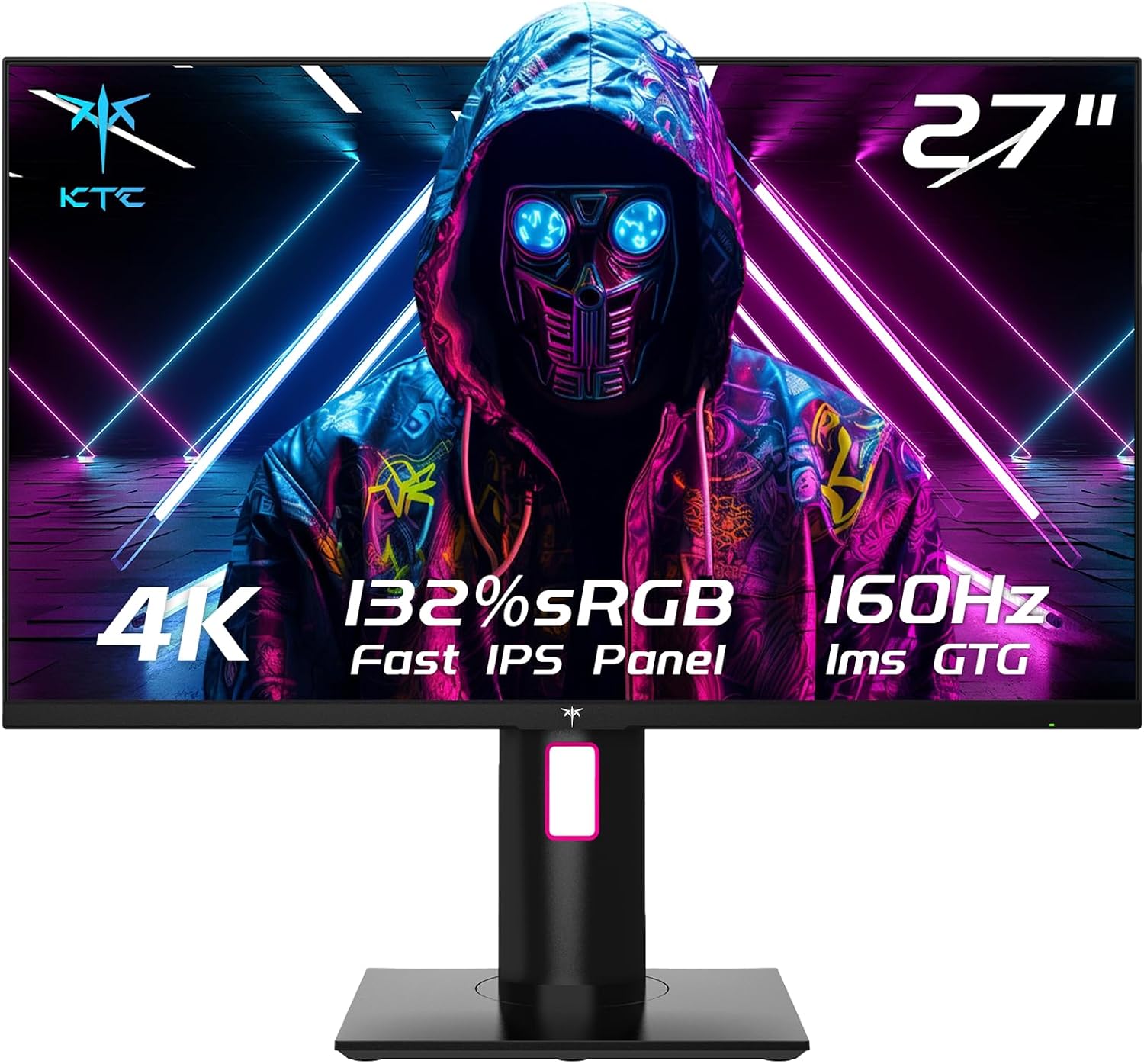 KTC 24.5 Inch Gaming Monitor, 180Hz OC 200Hz Monitor FHD, Fast IPS, H25T7 | 1080P Monitors 1ms, 128% sRGB HDR10, Adaptive Sync, HDMI DP, VESA Tilt Adjustable for Xbox PS5 Switch, HDMI Cable Inc.