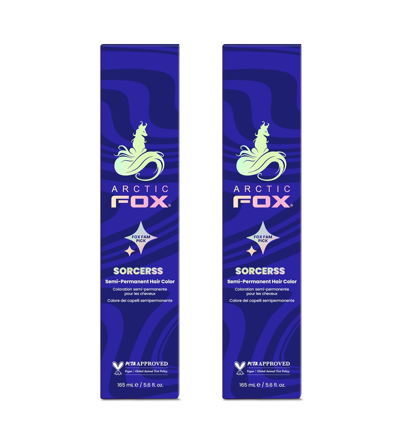 ARCTIC FOX Virgin Pink Semi-Permanent Hair Color - Vegan - 4 fl oz | Vivid and Vibrant, Cruelty Free, Ammonia Free, Peroxide Free, , Cream Formula