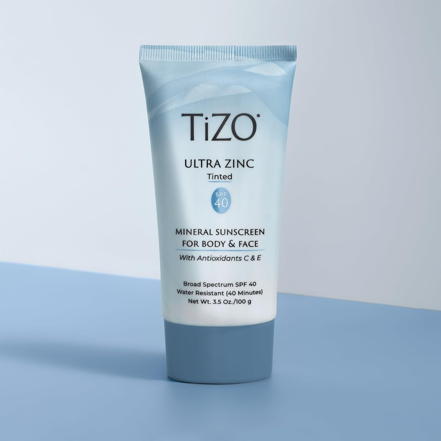 TiZO® Ultra Zinc | Non Tinted | Broad Spectrum SPF 40 for face and body | UVA and UVB protection | 20% Zinc Oxide formula | All Skin Types | 3.5