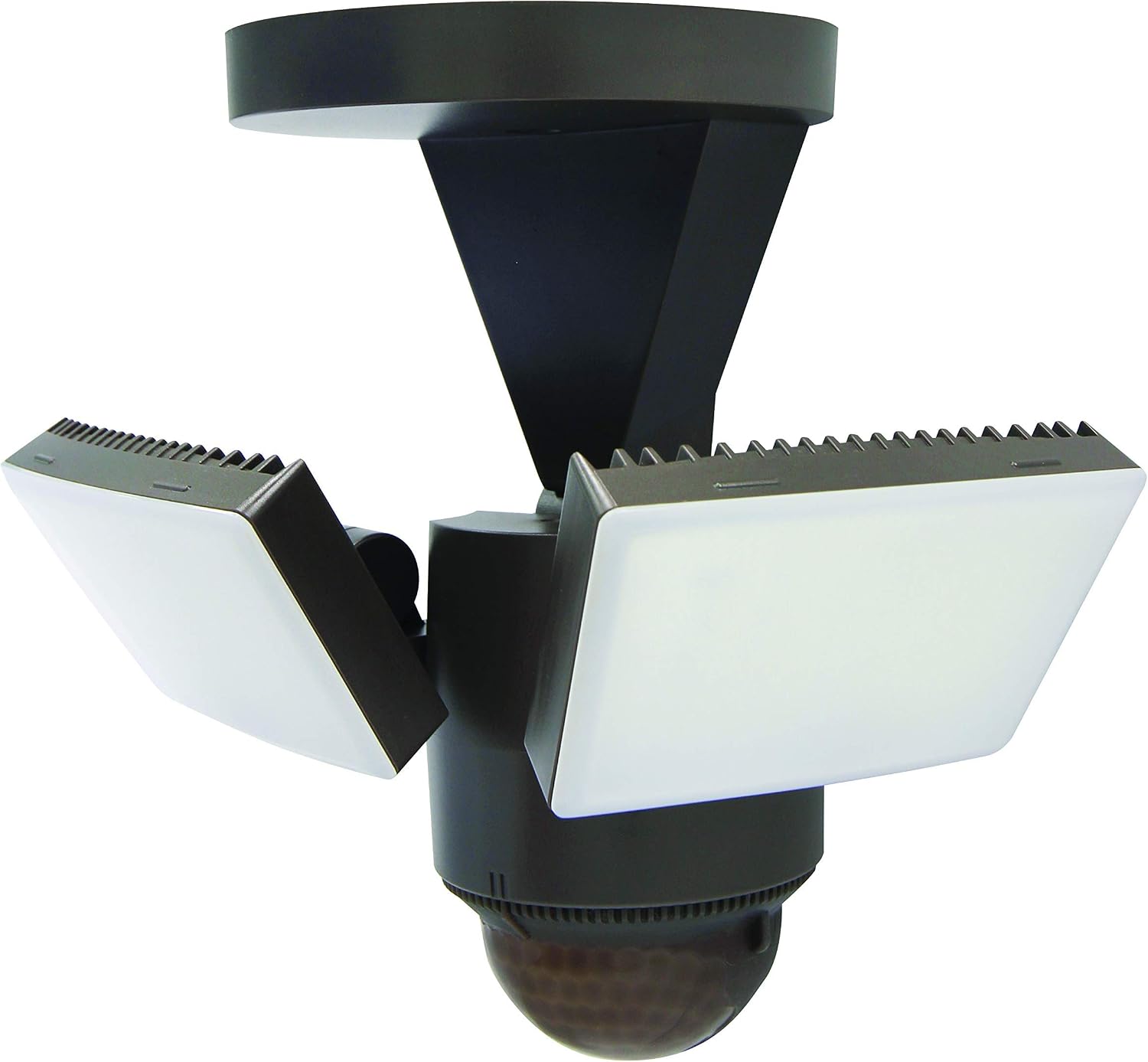 LED Outdoor Motion Sensor Security Floodlight – 1100 Lumens, 180° Detection, Weatherproof Design, Versatile Eave or Wall Mounting, Exit Detection
