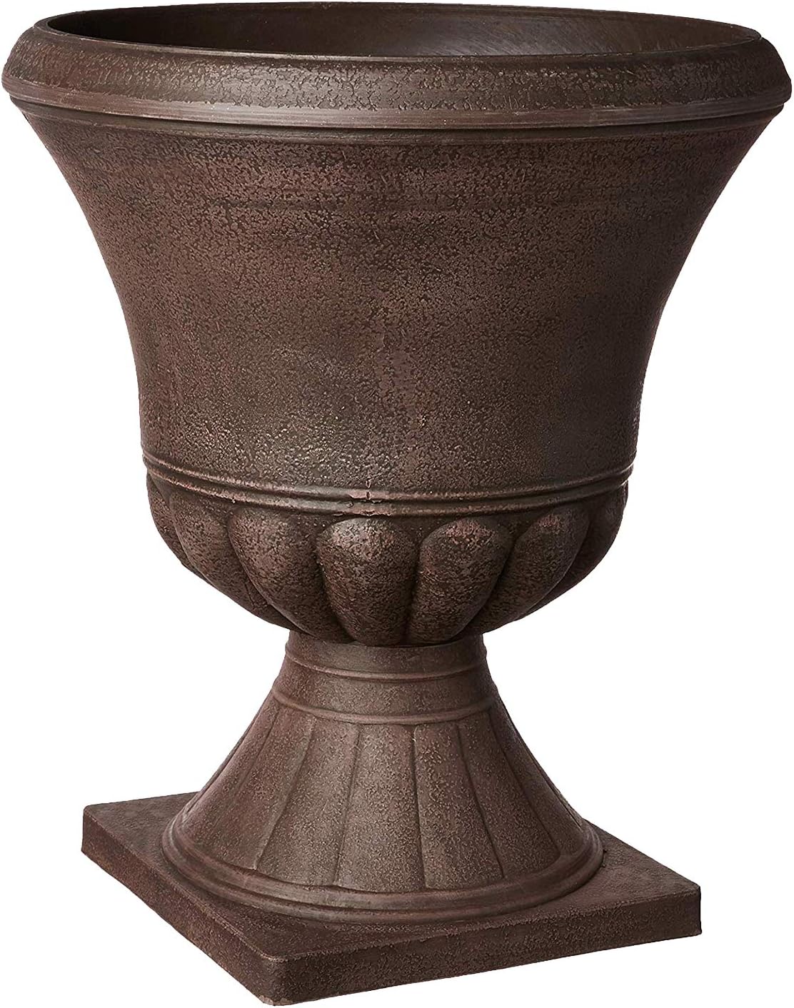 PSW HU40BK Bristol Urn Planter, 16 by 18-Inch, Black