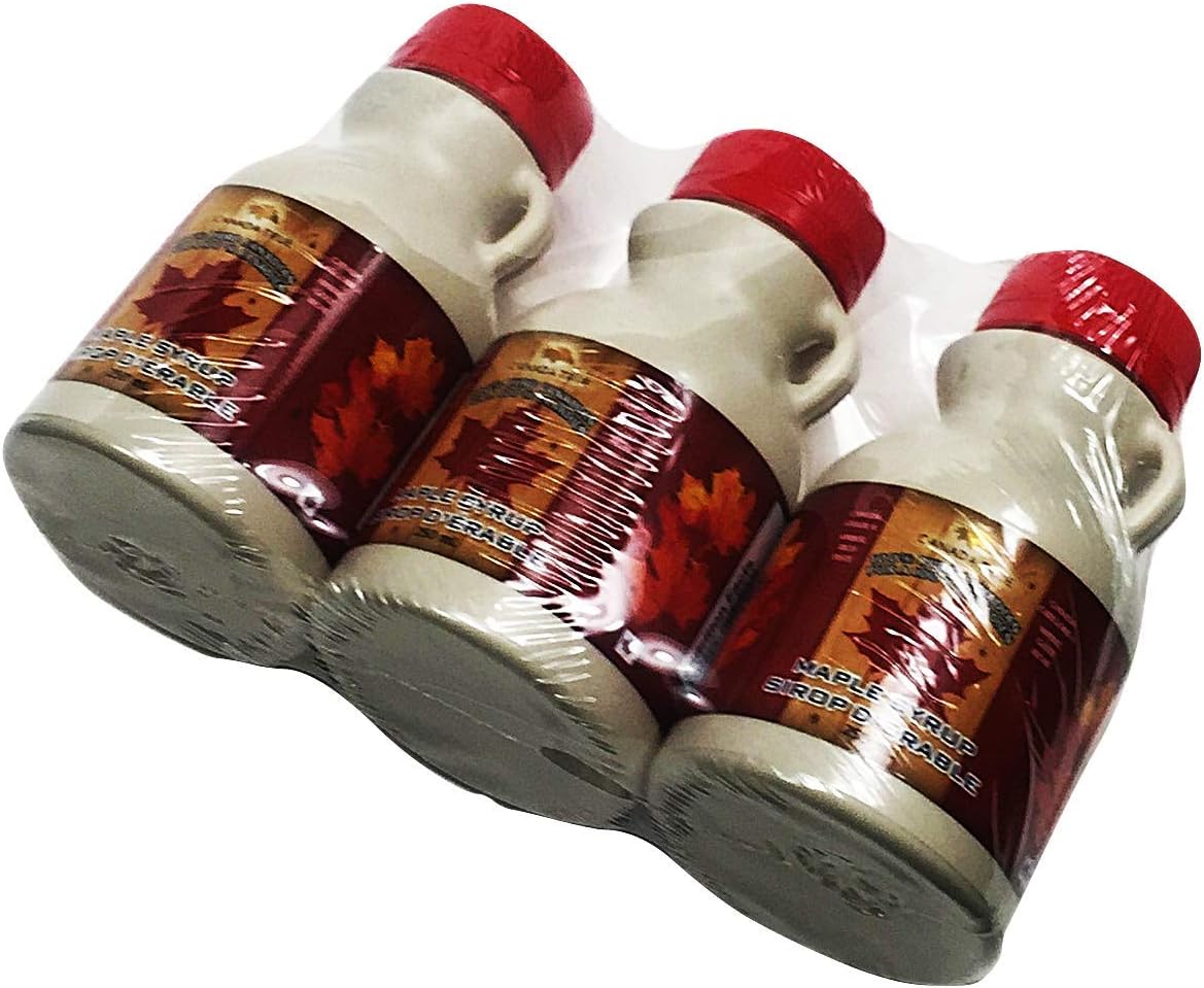 CANADA TRUE Pure Maple Syrup(Amber) (3x100ml)