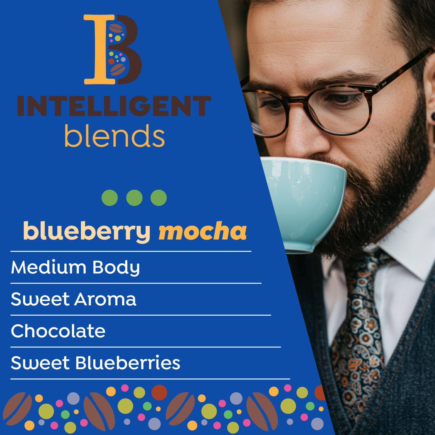 Intelligent Blends Dark Roast Coffee Pods 100ct Keurig Compatible