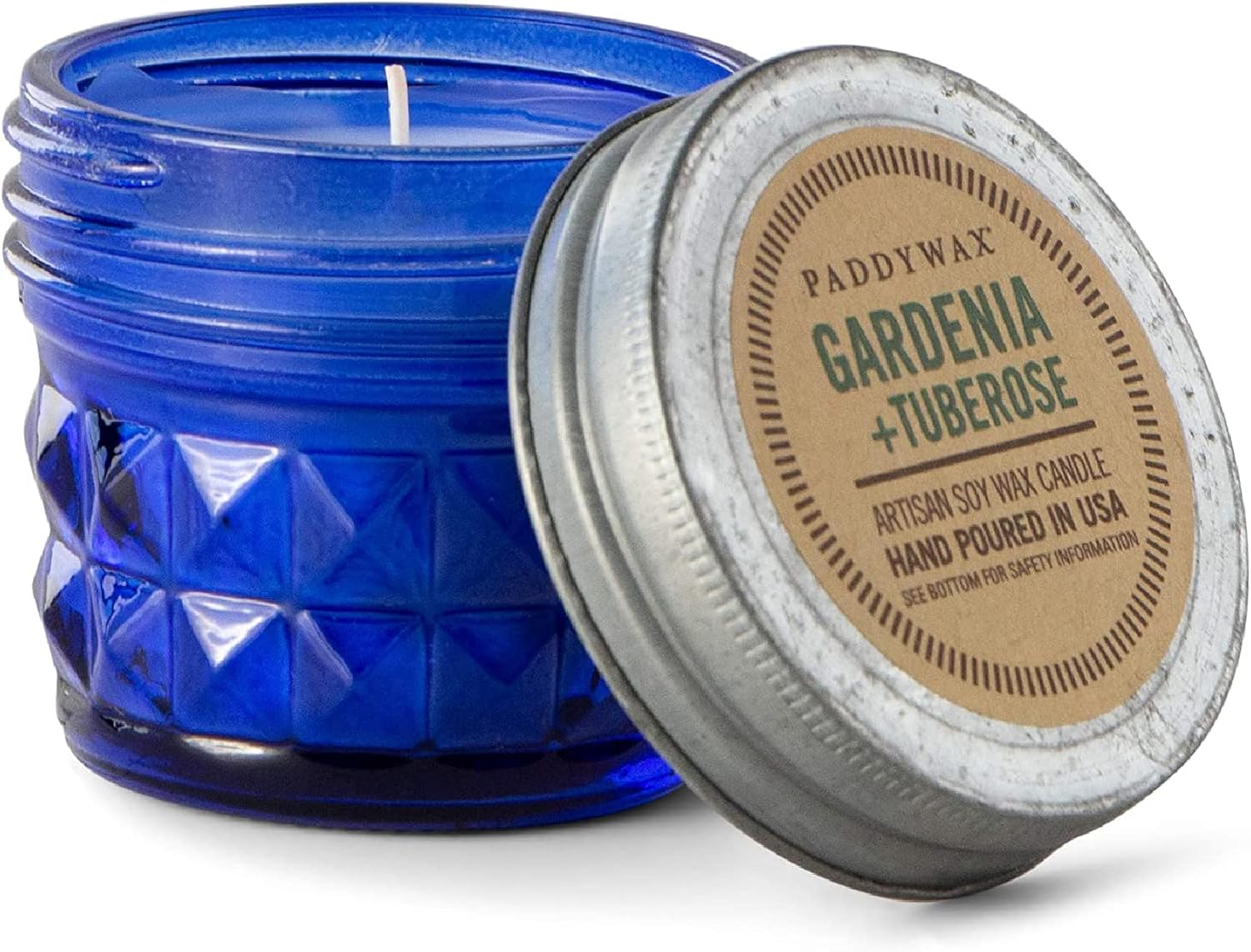 Paddywax Relish Soy Wax Artisan Candle, Balsam + Fir, 9.5 oz | Scented Candle in Glass Jar with Lid