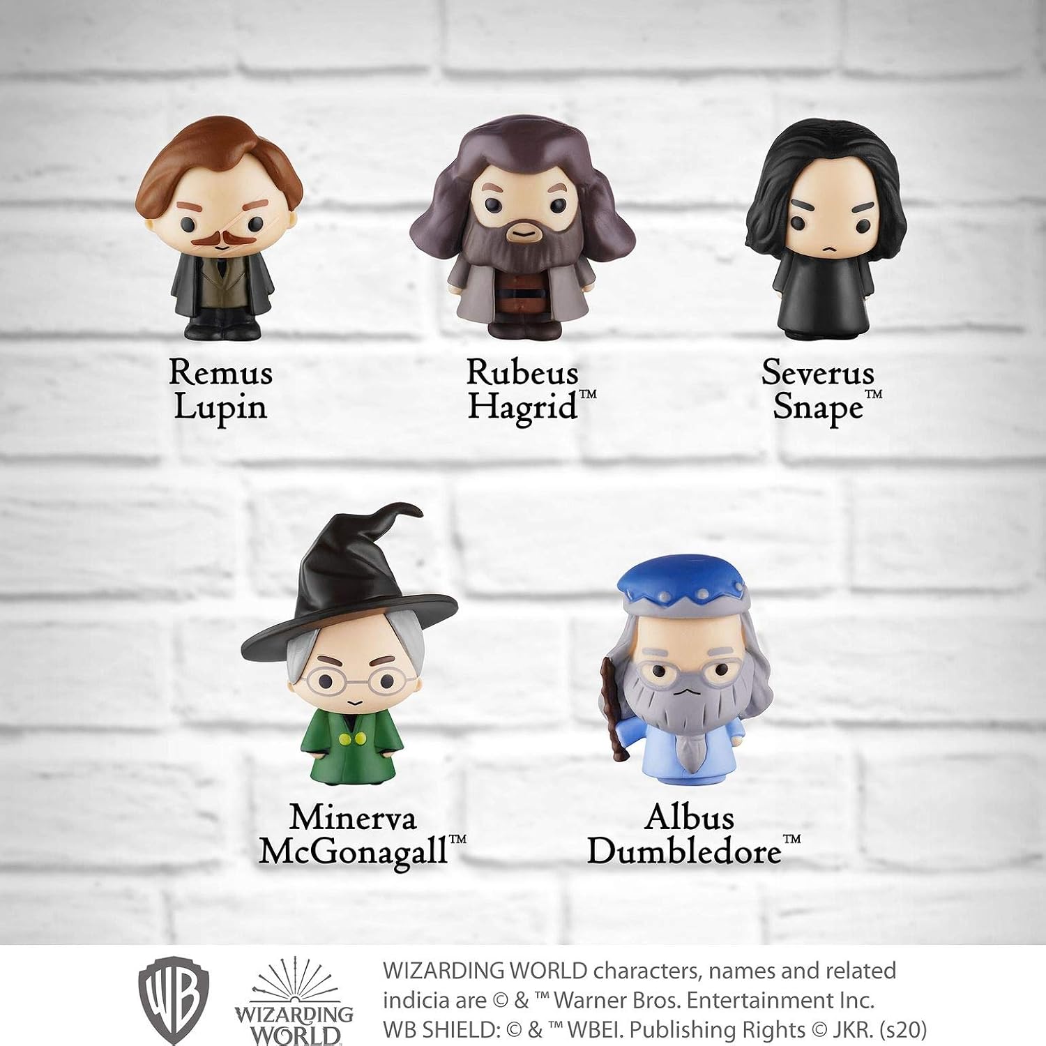 Harry Potter Pencil Toppers, Gifts, Toys, Collectibles – Set of 5 Harry Potter Figures for Writing, Party Decor – Remus Lupin, Rubeus Hagrid