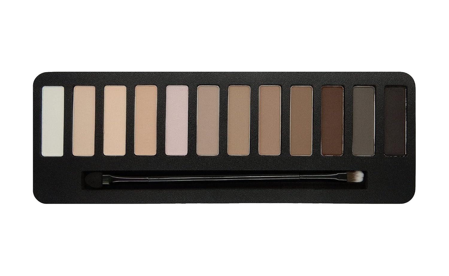 W7 Mighty Mattes Eyeshadow Palette - 12 Nude Shades | Long-Lasting Matte Eyeshadows, Flawless Natural Finish